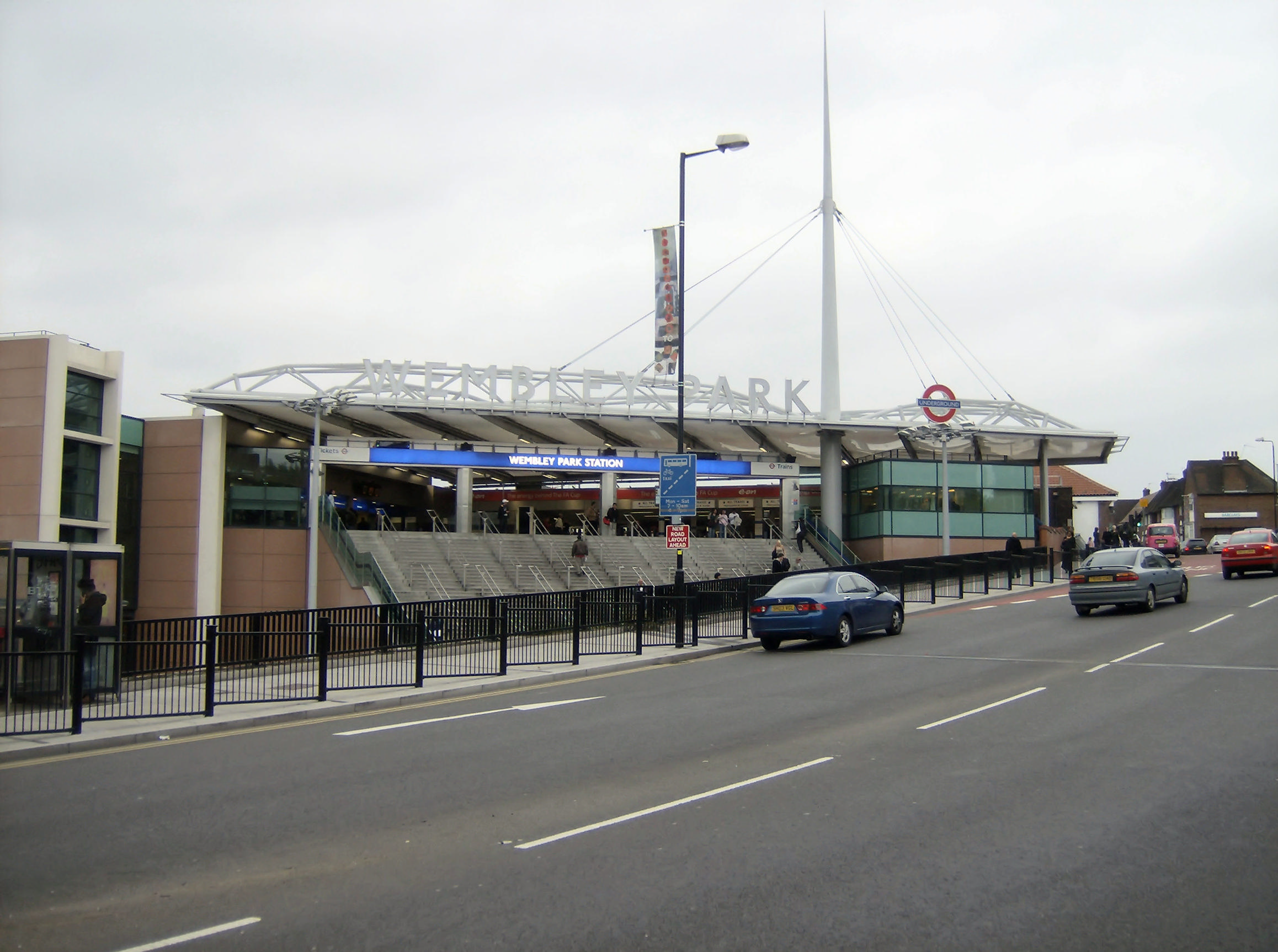 The new development`s location will enable residents to travel across the capital easily using public transport as it is situated next to Wembley Park Underground station  
Image: Billy Hicks