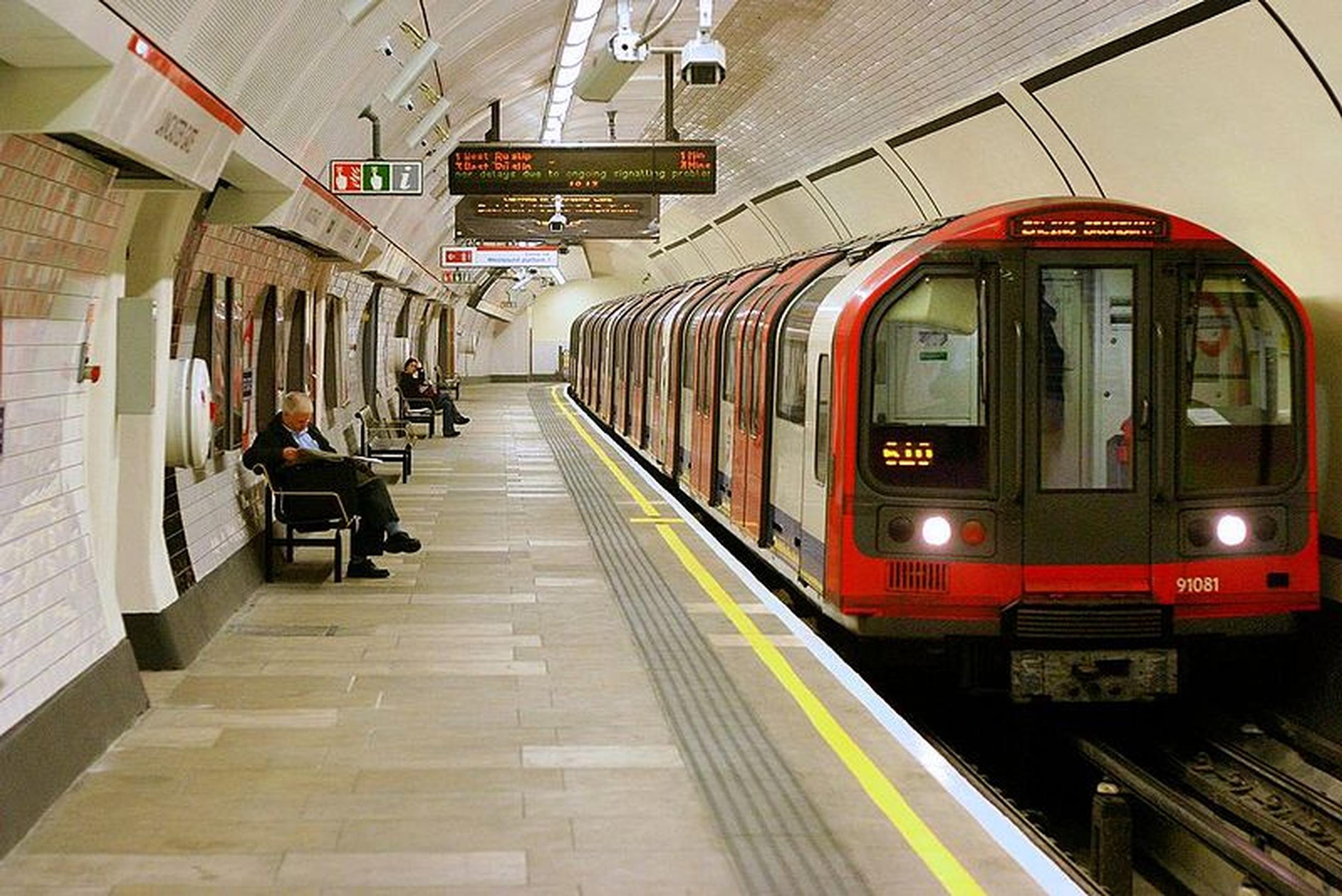 Lancaster Gate on the Central Line is among 40 London Underground stations set to close (Creative Commons)