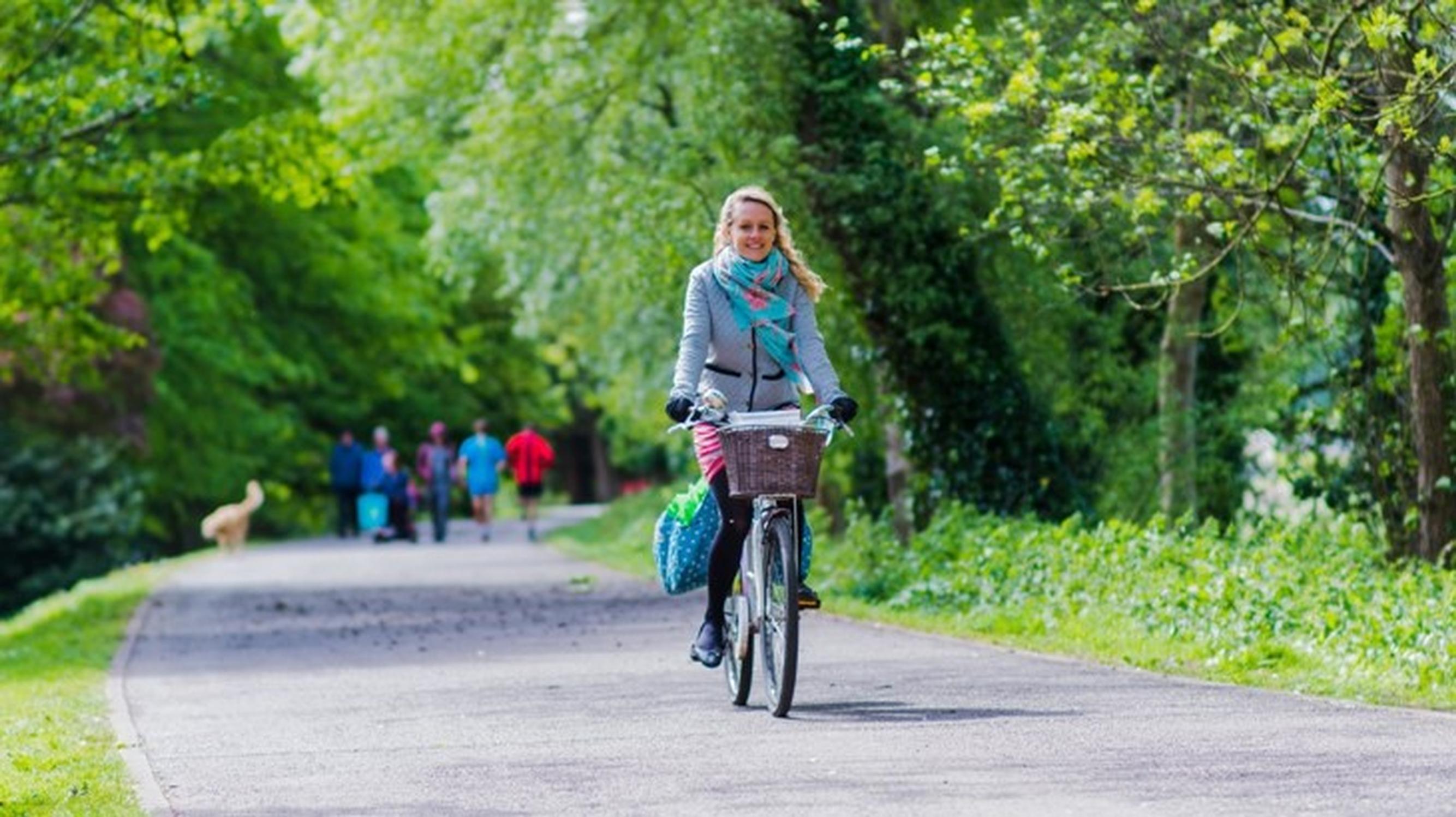 A glimpse into a world with cleaner air, with birdsong, but most important of all, the human connections that are so vital and that keep us all moving forward