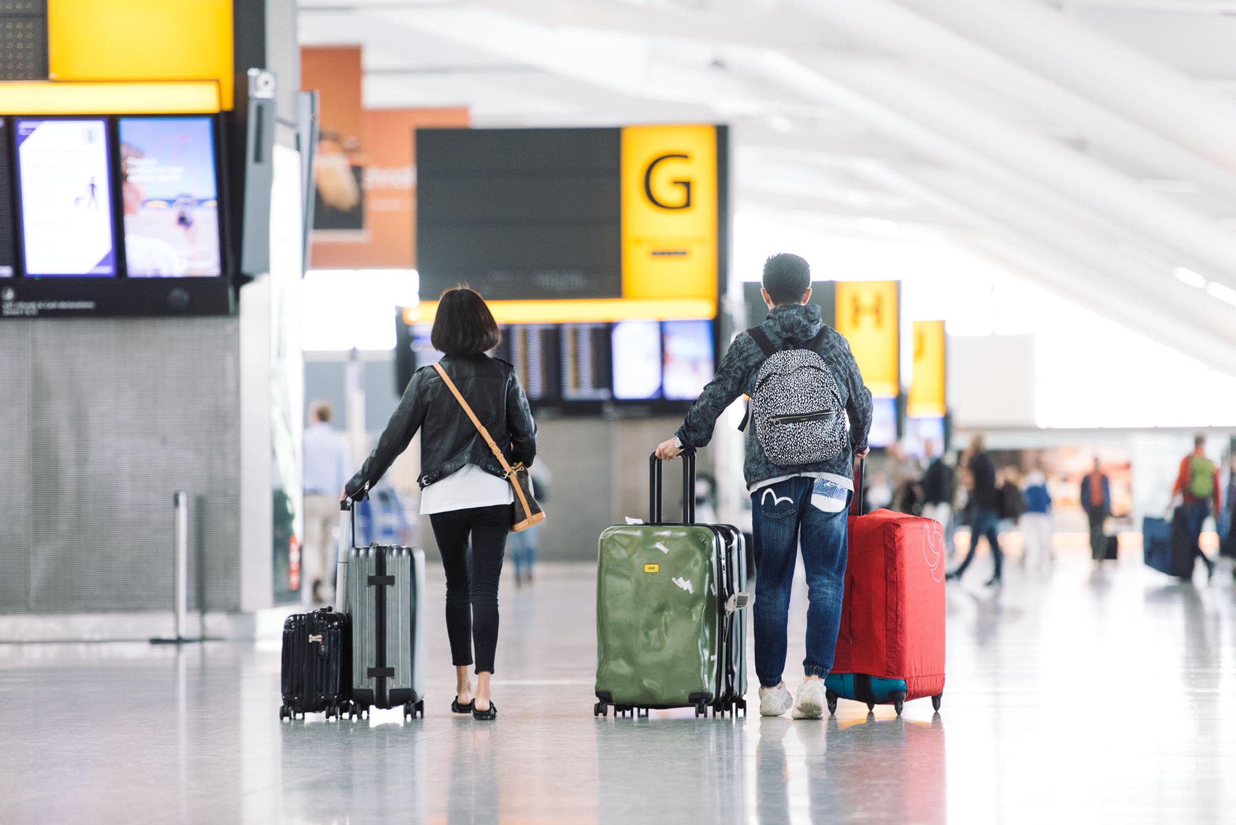 Heathrow Airport passenger numbers fell by 97% in April