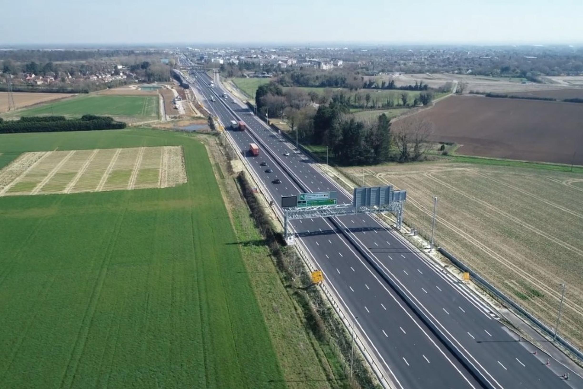The A14 Cambridge to Huntingdon scheme is designed strengthen links between the Midlands and the East of England