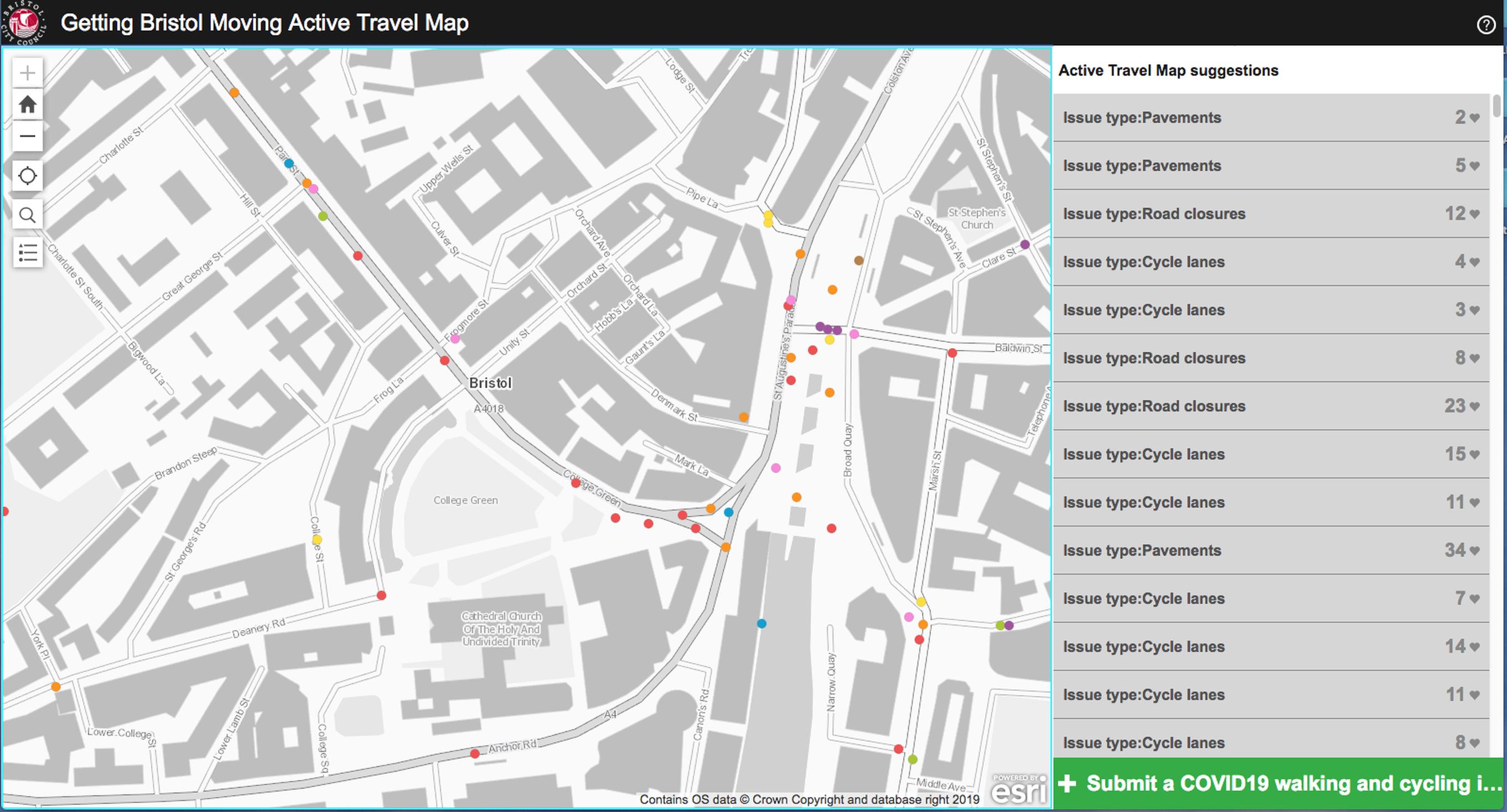 bristol travel plan guidance