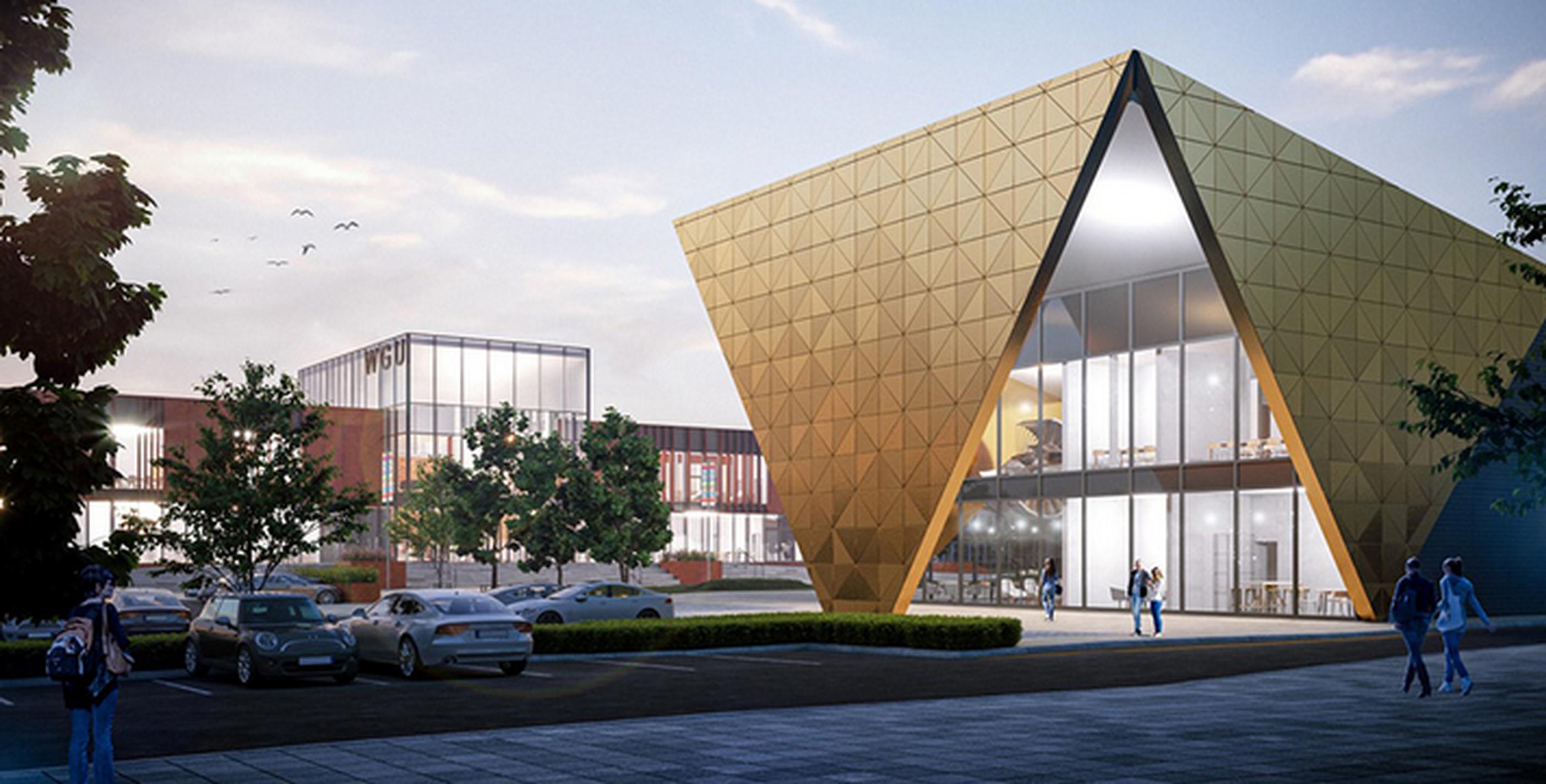 Wrexham Glyndwr University`s vision for its new campus
