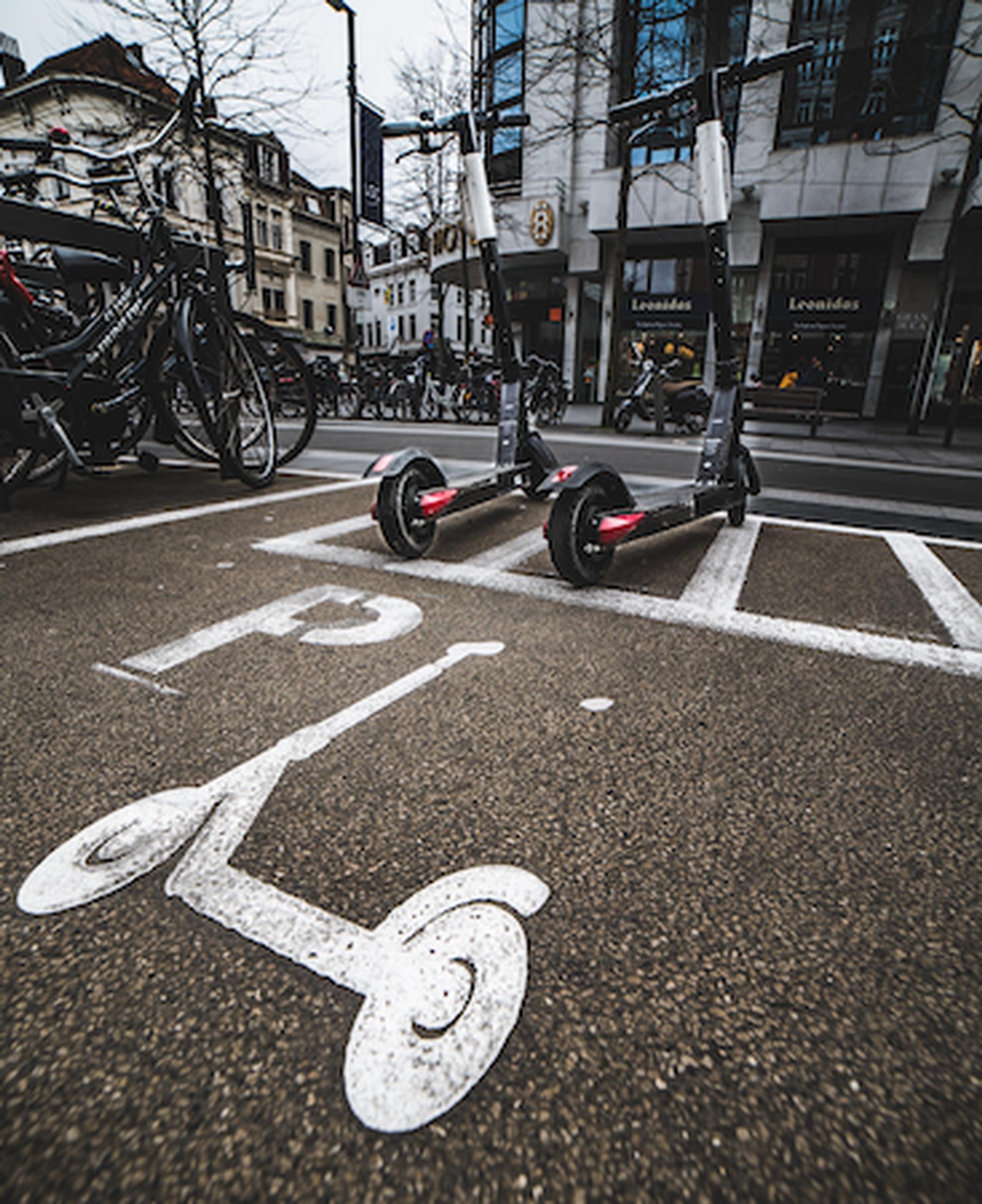 E-scooters in Antwerp