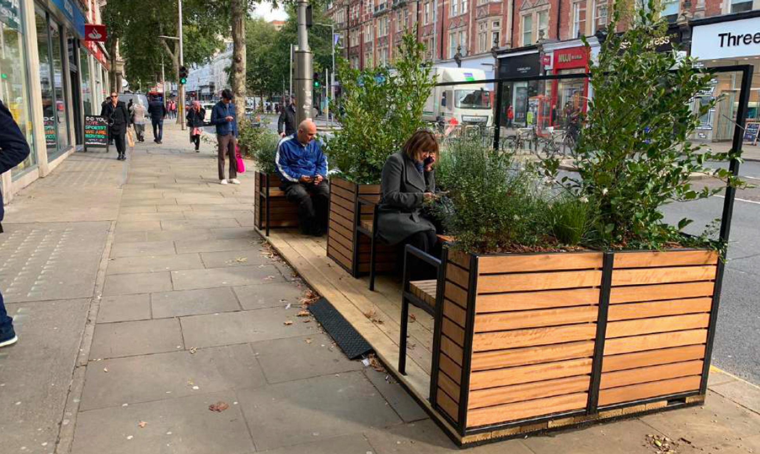 The Business and Planning Act 2020 supports cafes, pubs and restaurants by introducing a temporary fast-track process for pavement licences. Image: Meristem Design