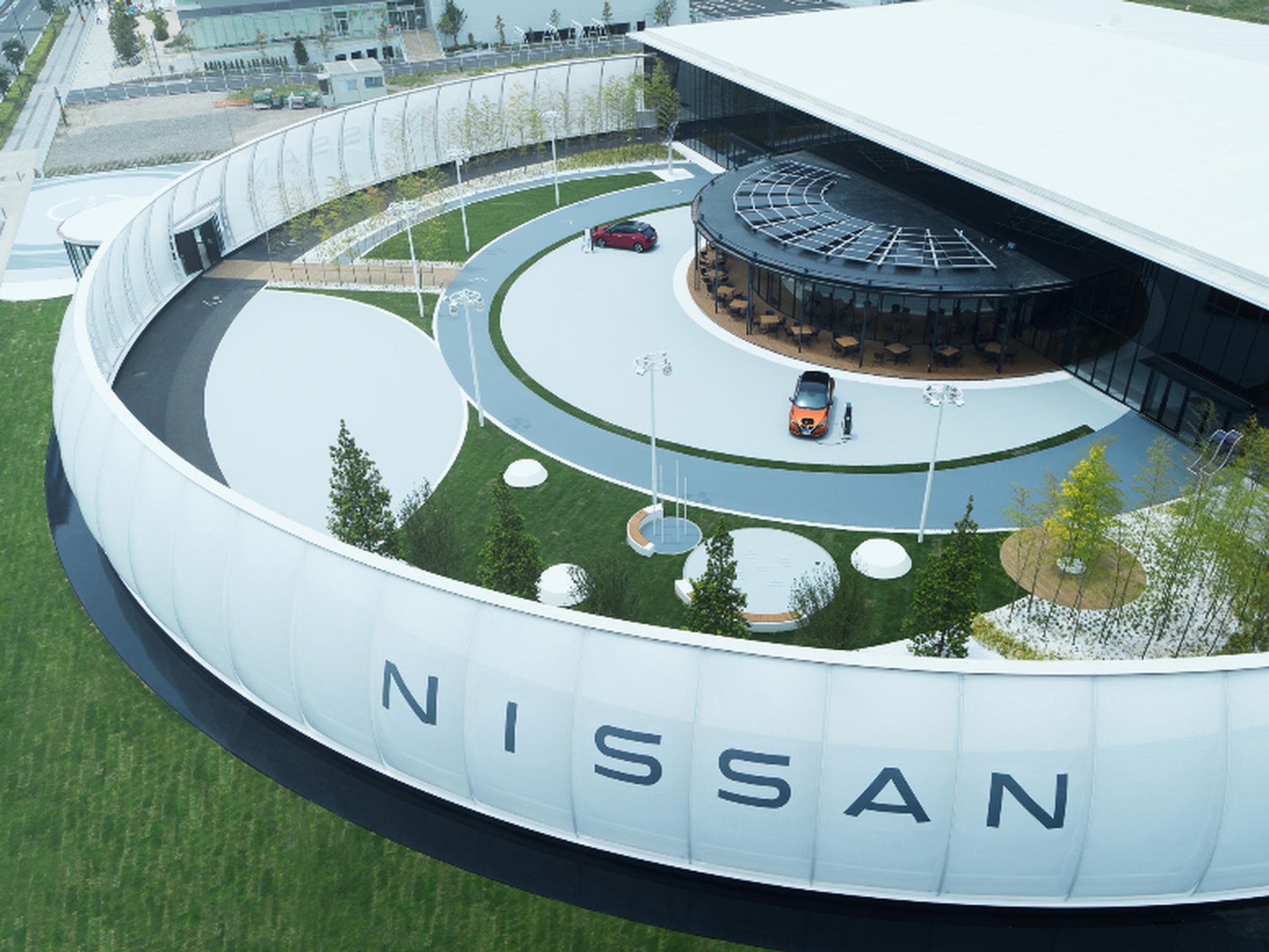 The Nissan Pavilion in Yokohama, Japan
