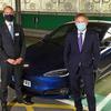 Green parking spaces for electric vehicles