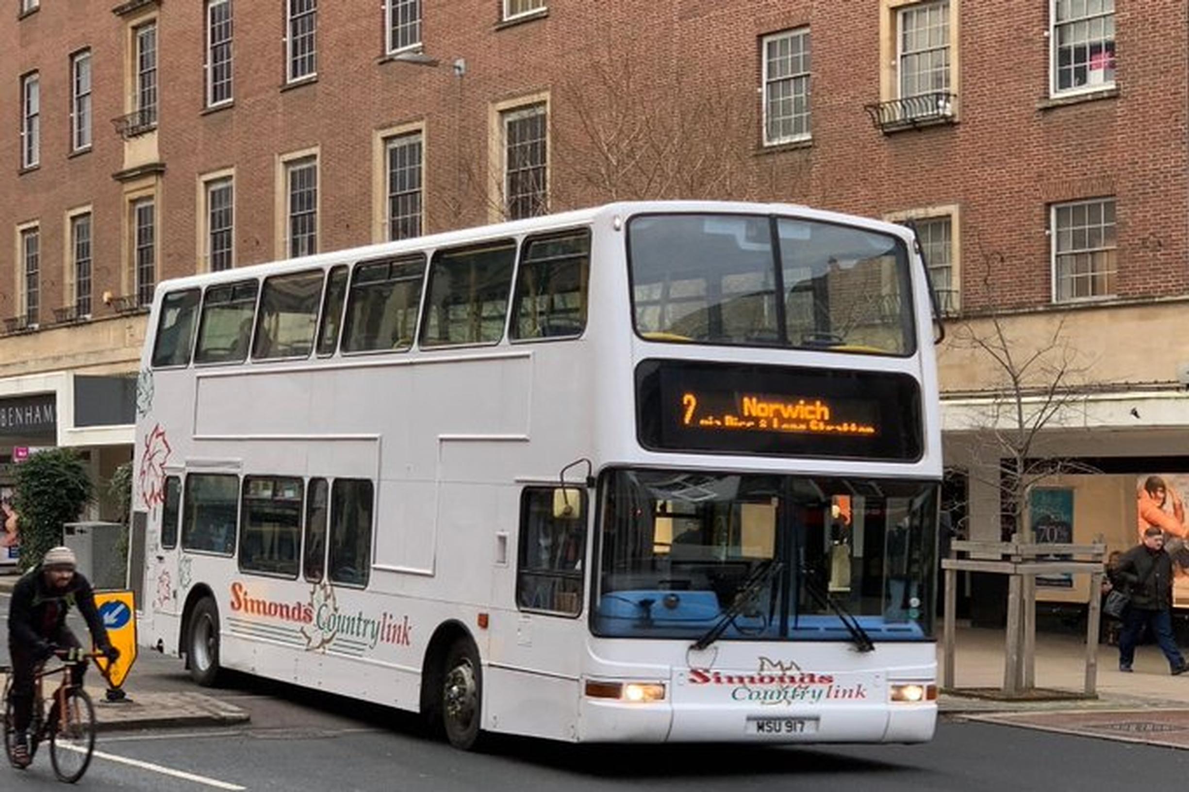 A Norwich bus (DfT)