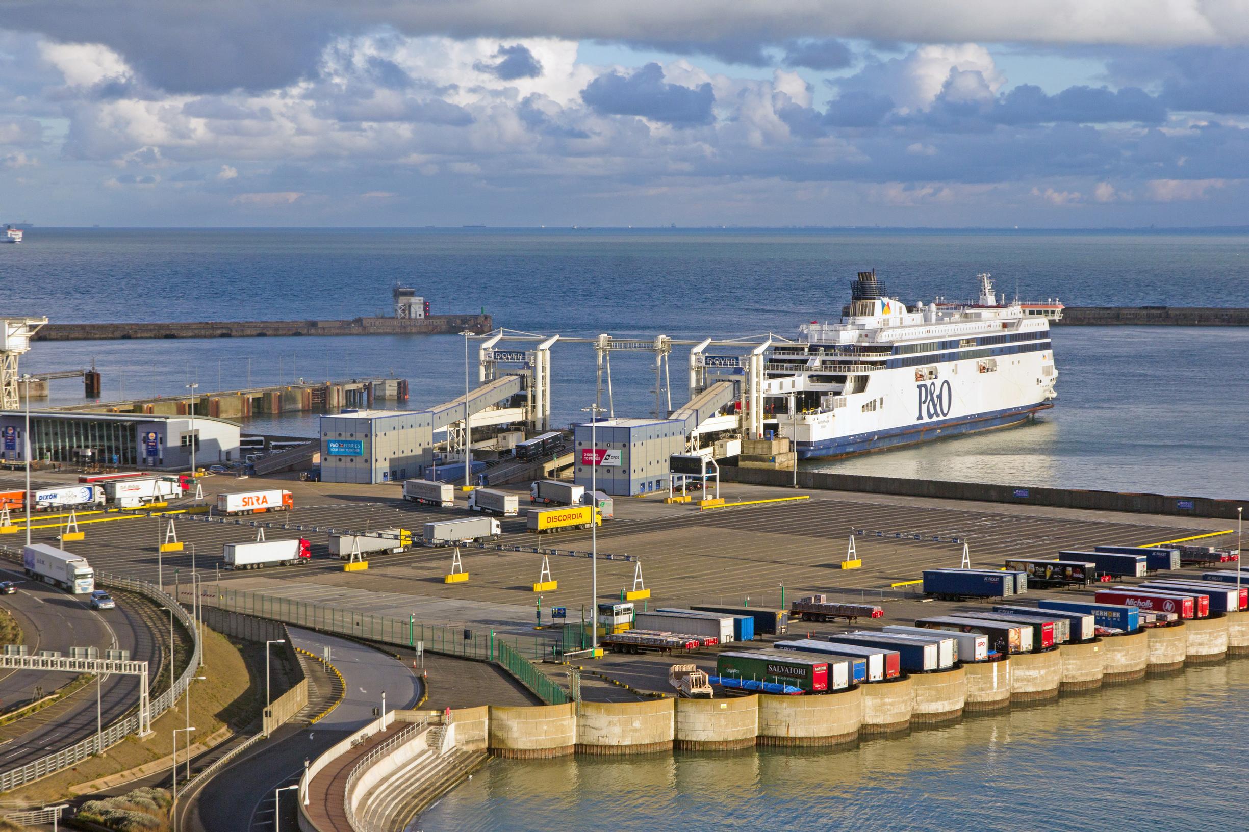 Dover: a phased traffic management plan has been prepared to manage port-bound HGVs