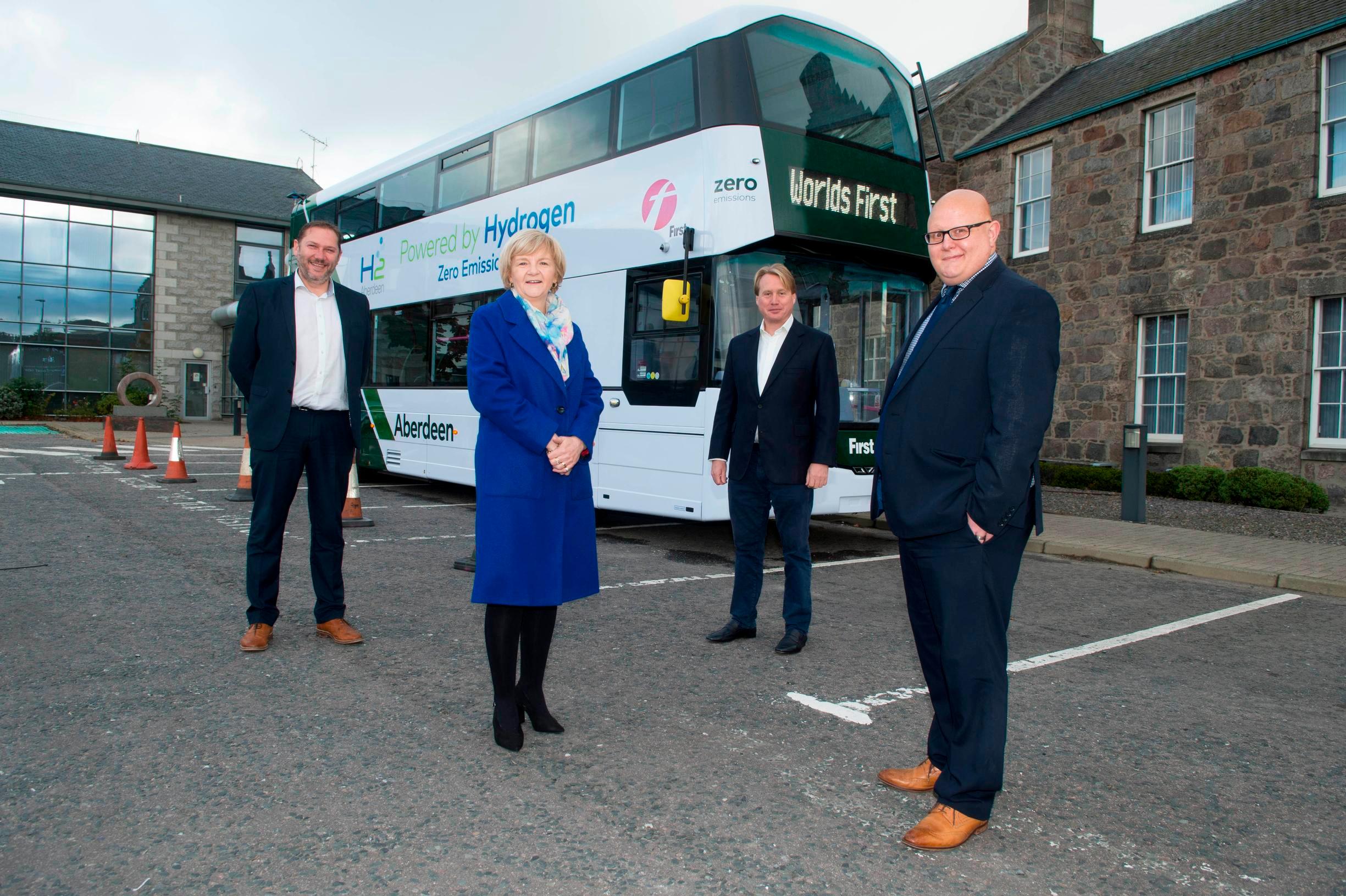 Aberdeen’s first hydrogen double-decker was delivered this summer; the single-deck fleet has been withdrawn
