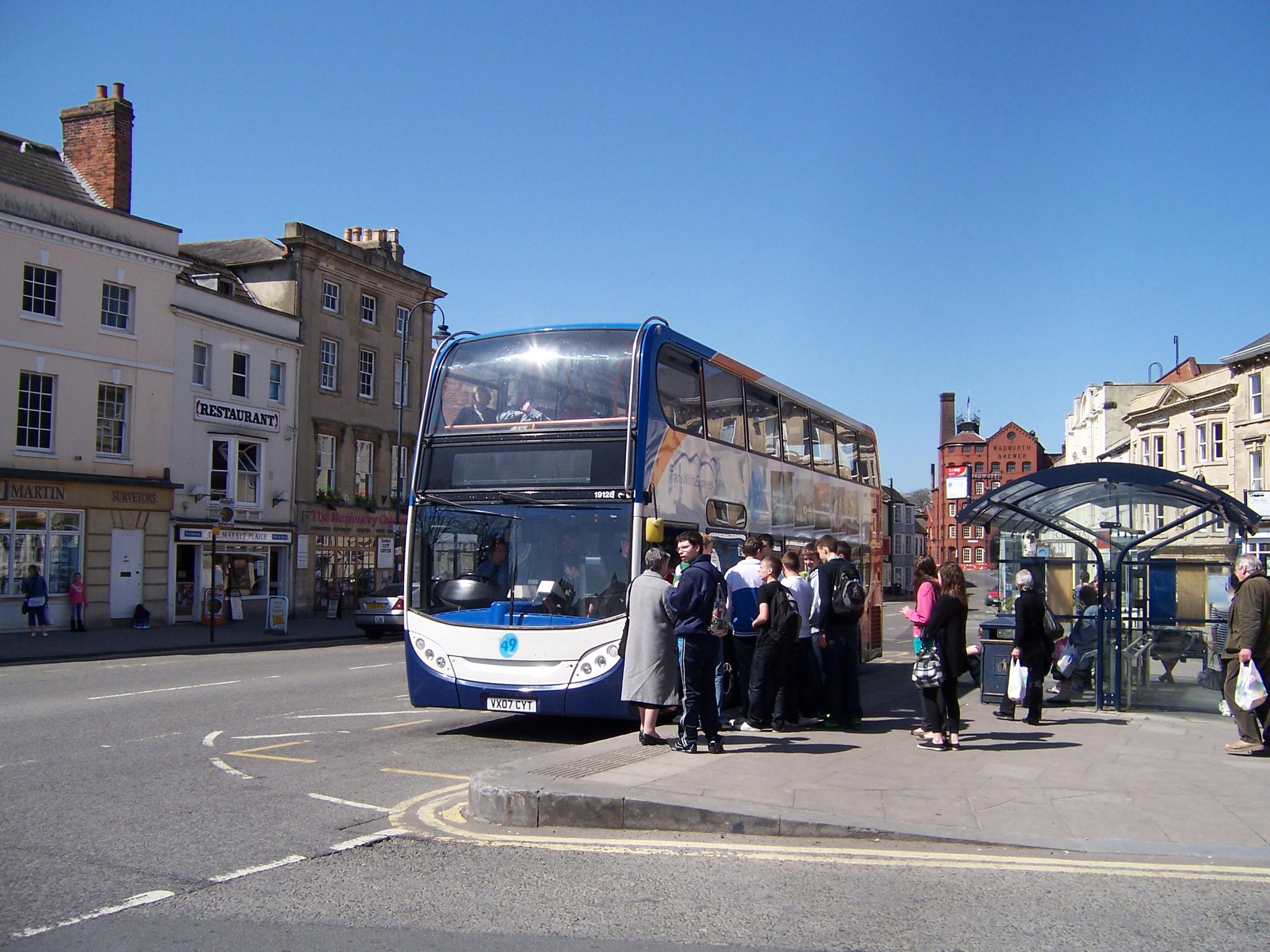 There have been 97 million fewer bus journeys in the shire counties compared with 10 years ago