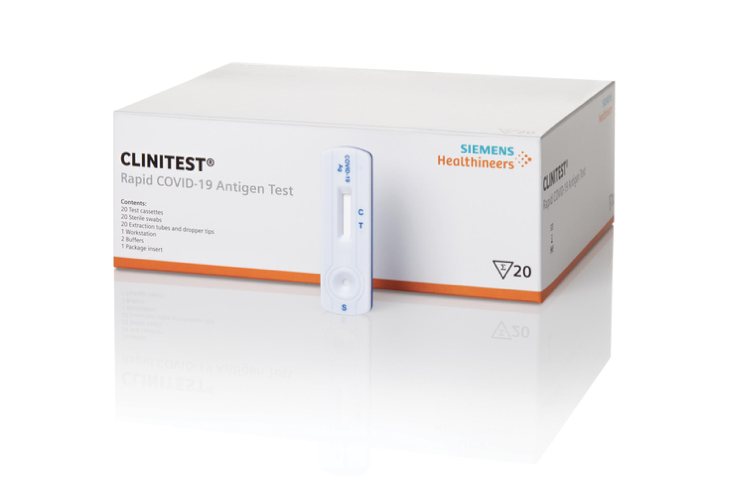 The CLINITEST Rapid COVID-19 Antigen Test, distributed by Siemens Healthineers has achieved CE Mark – offering easier specimen collection from the frontal part of the nose