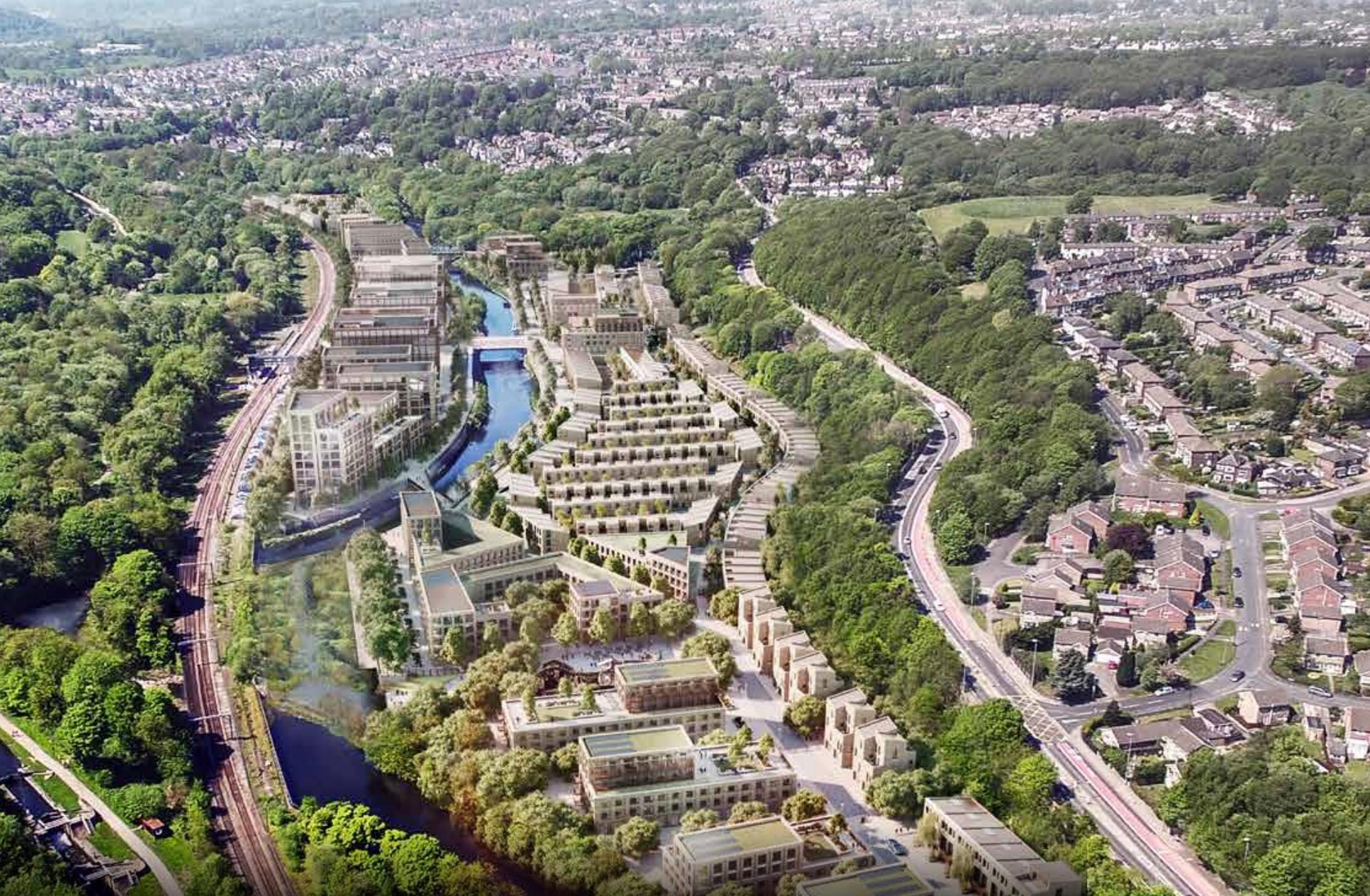 Kirkstall Forge, West Yorkshire, is a rail-based development on the edges of Leeds, and a model for mixed use futures in the UK