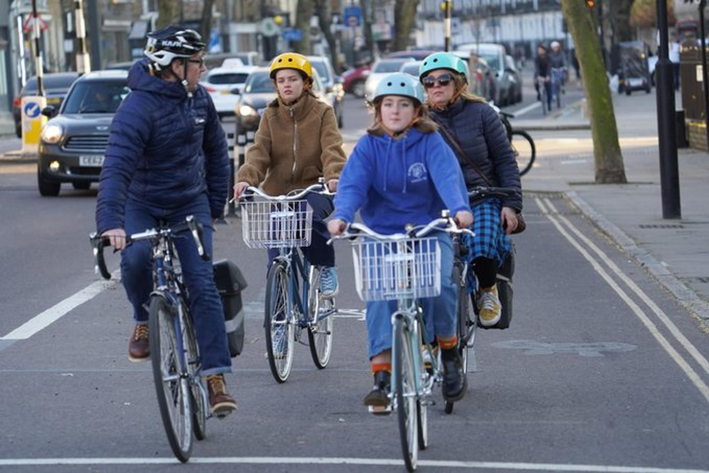 TfL data has regularly shown significant increases in cycling at weekends, with an increase of 240% over the weekend of 26-28 February 2021