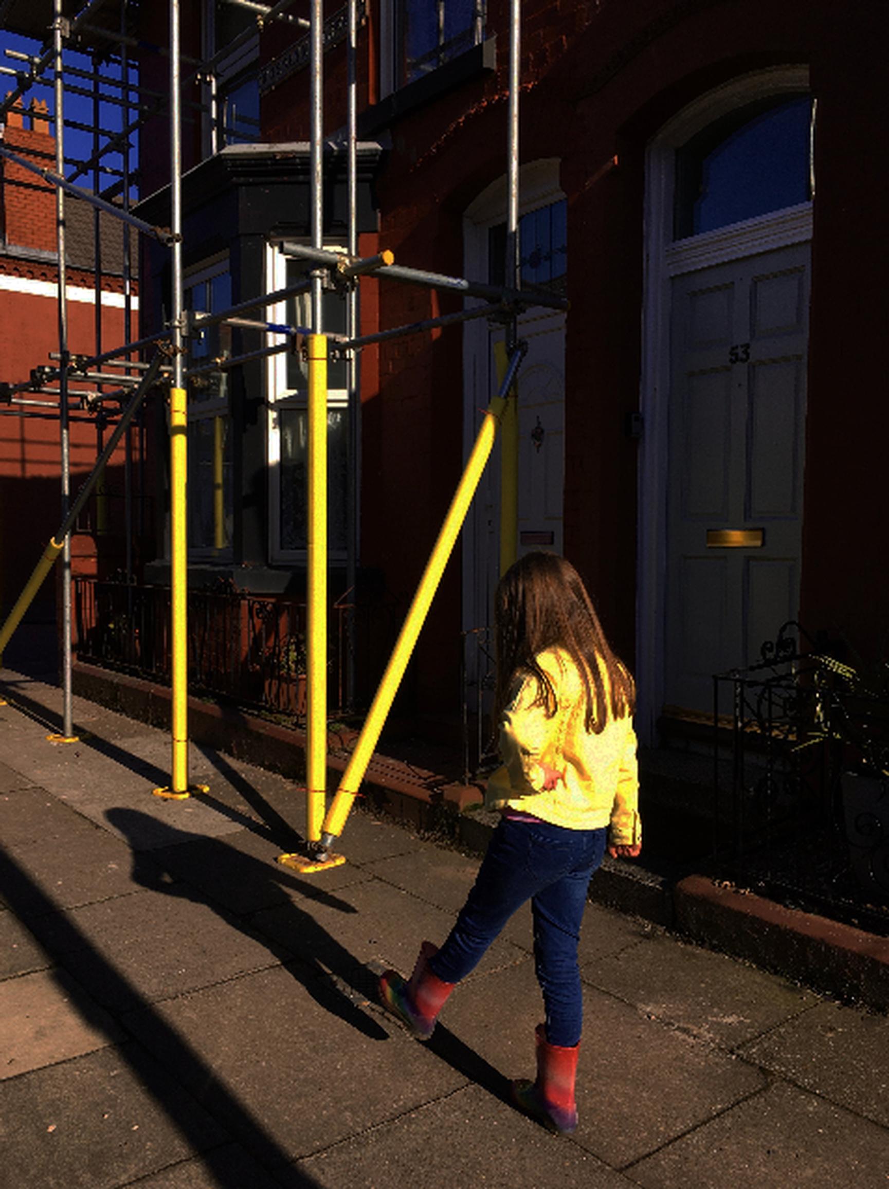 Jemma Street, Liverpool (Yellow week winner): “Taking my six-year-old daughter for her daily walk around the local neighbourhood during lockdown has been a real lifesaver for us, both mentally and physically. We have always walked to our local shops and parks, as well as to school every day, but somehow getting outdoors has felt much more precious since the pandemic began. Seldom a day goes by when we don`t bump into a friend on our walks. These brief points of contact, even a quick wave or a `hello` from the other side of a road, have really helped keep our spirits up and lessened the inevitable feelings of isolation brought on by lockdown.”