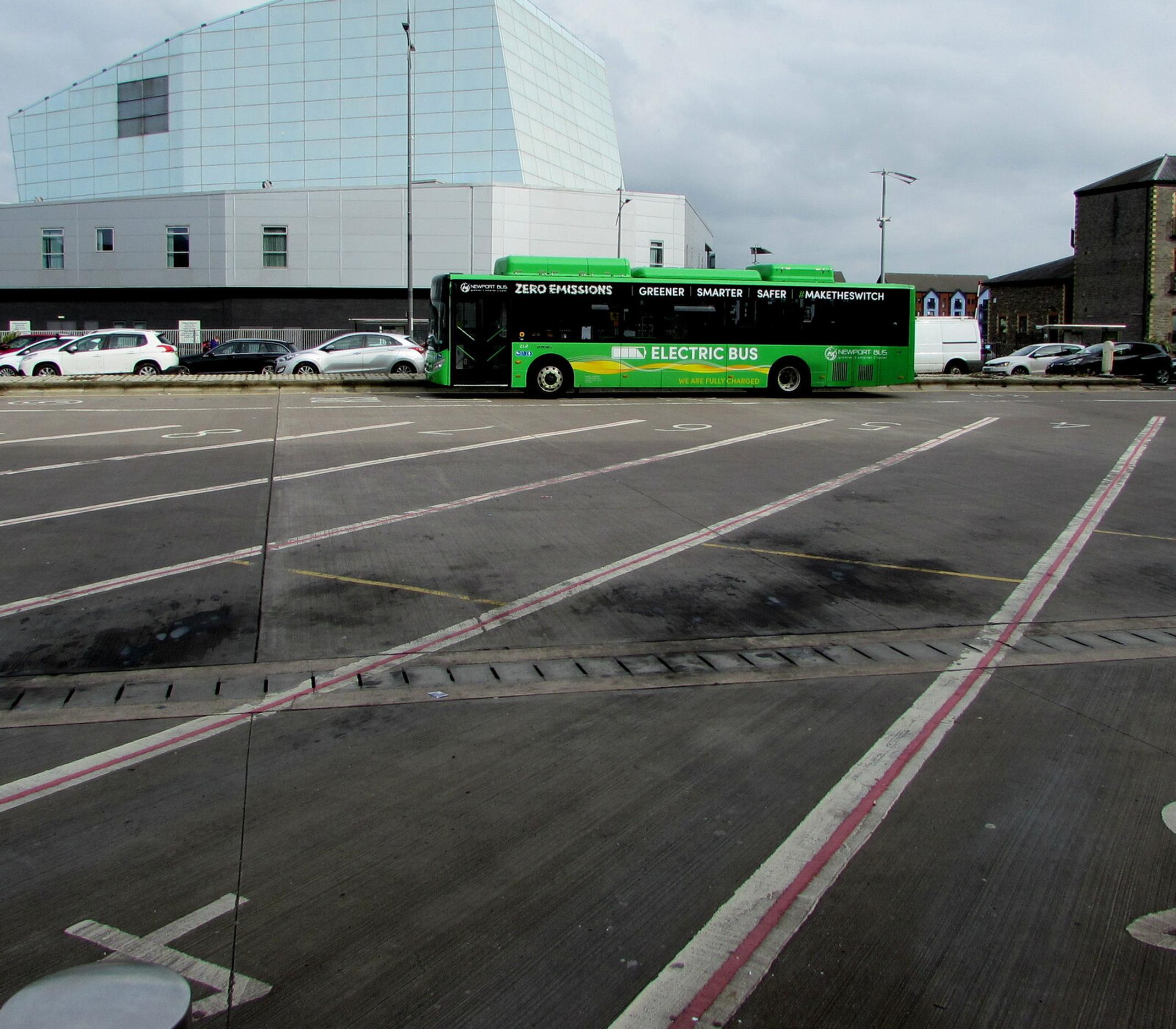 Electric buses will soon make up a third of Newport’s fleet