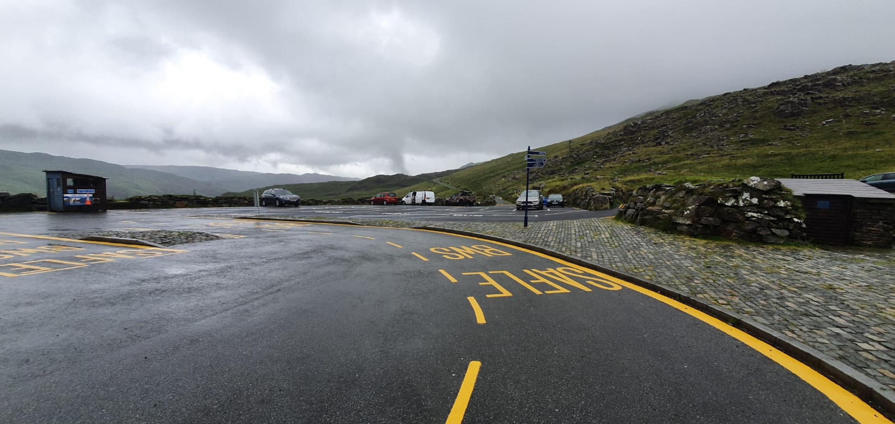 The Pen-y-Pass car park