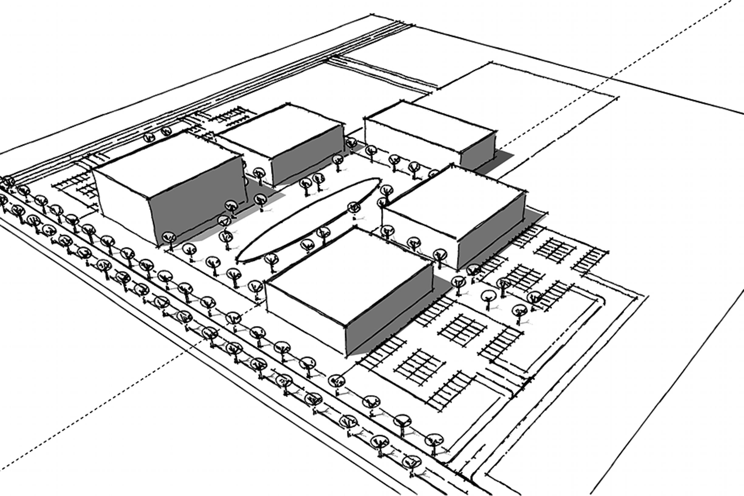 Sketch of the proposed hub