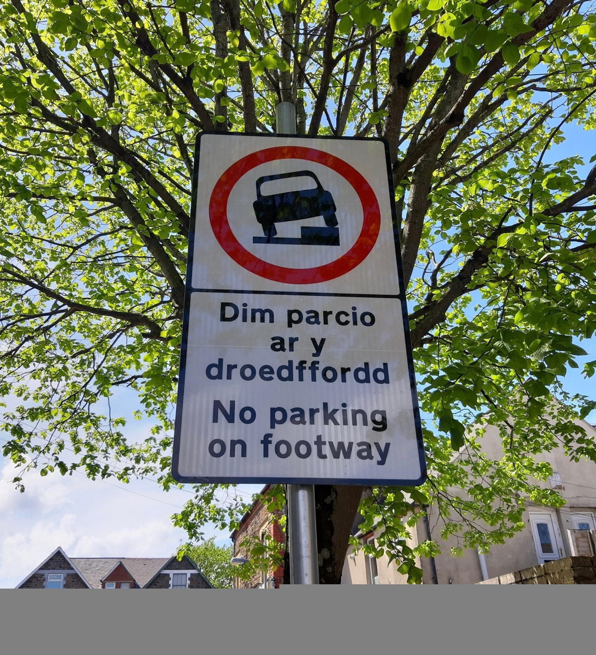 Cardiff began issuing pavement parking fines on 18 May