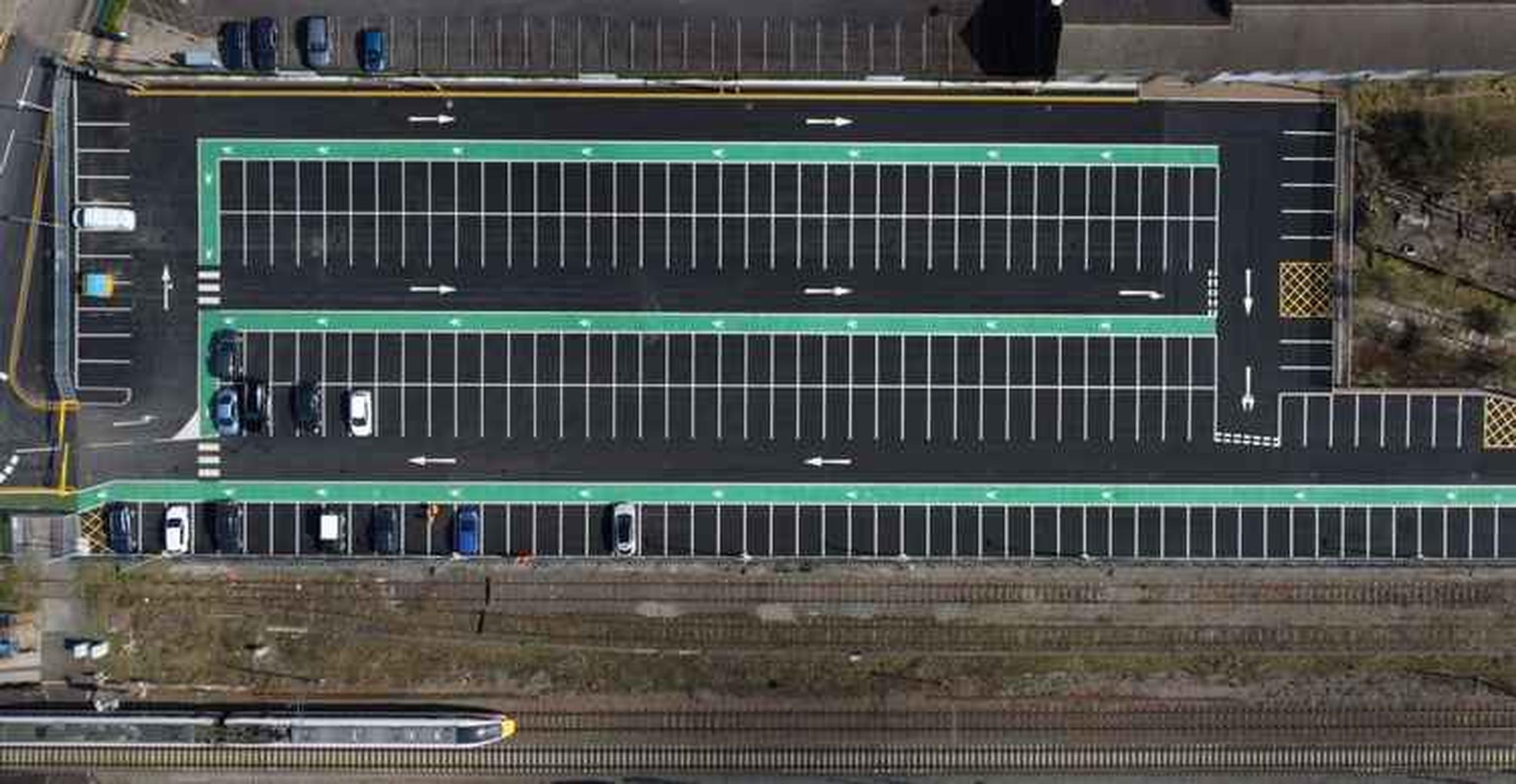 The Mallard car park