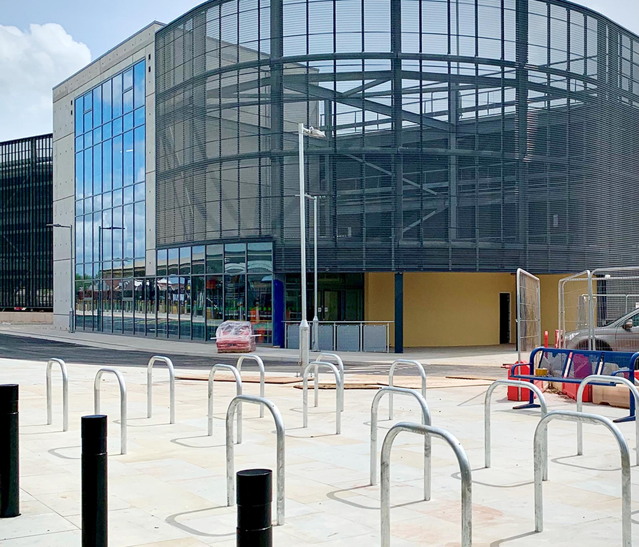 GWR`s new station car park at Taunton