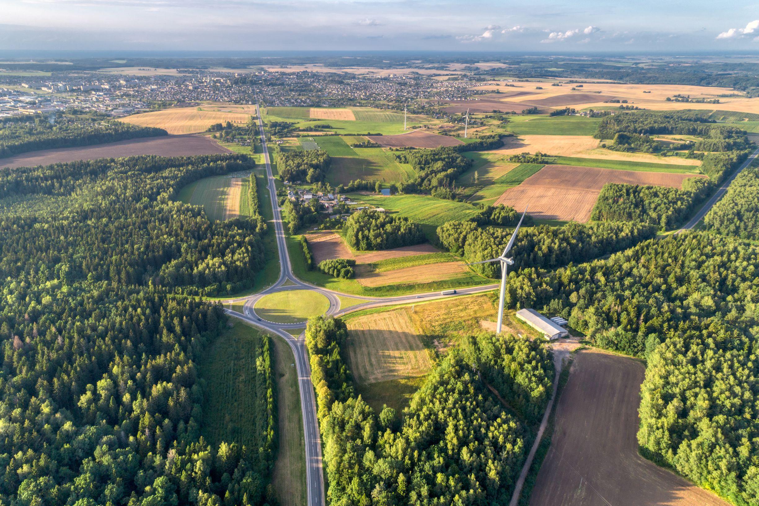 Delivering a Net Zero economy will require investment in green infrastructure and our transport system. Image courtesy of nordroden/Shutterstock.com