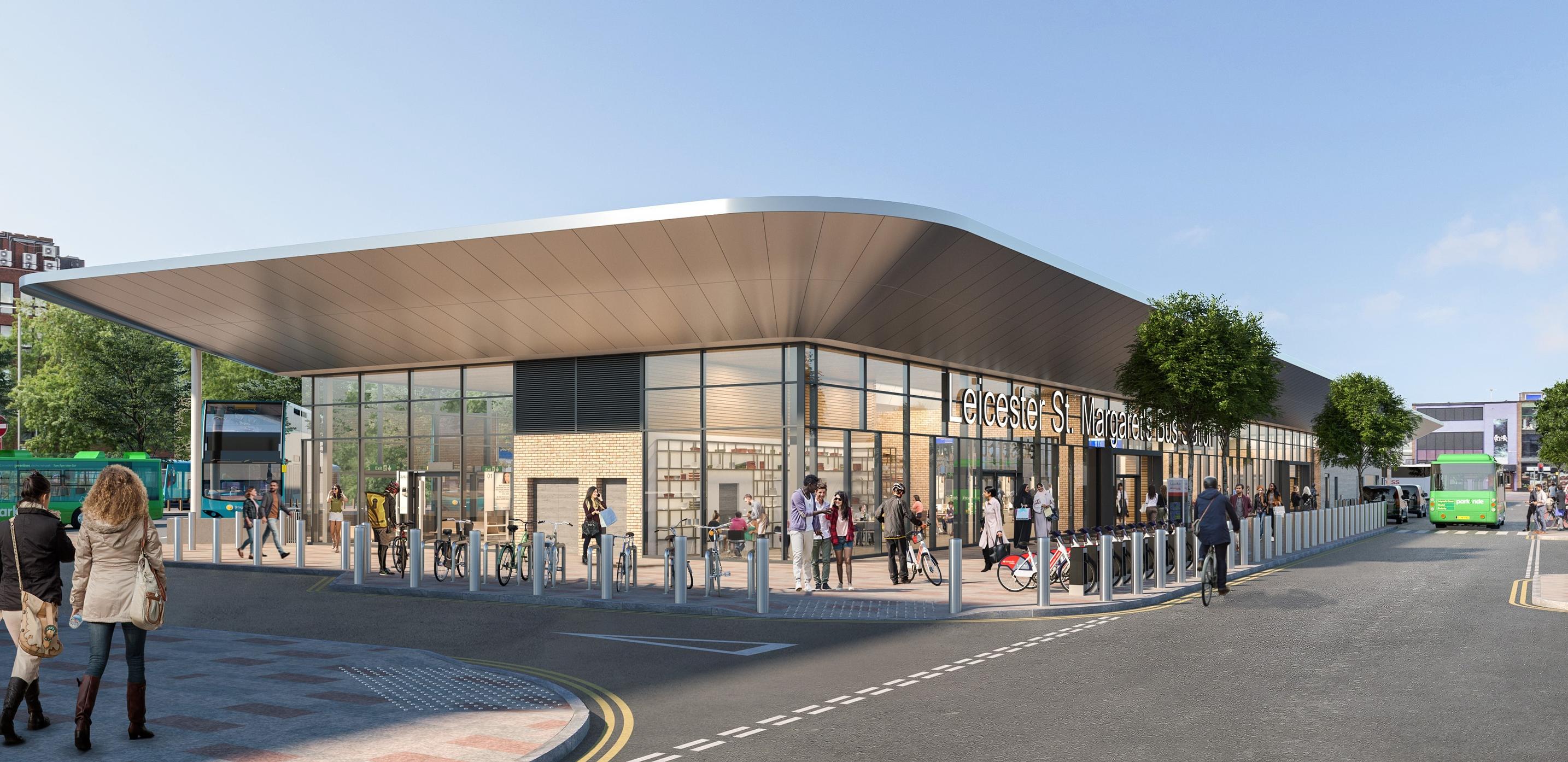 The Leicester Transport Plan includes the £200m regeneration of Leicester Railway Station