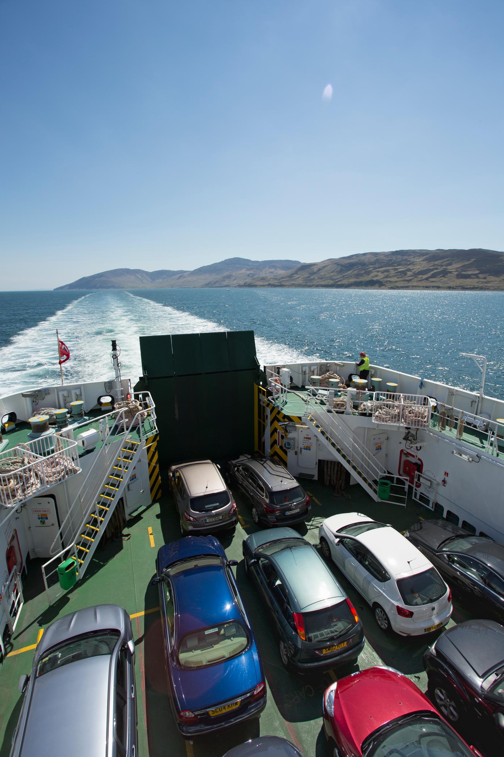 Staycation traffic has put pressure on ferry services in Scotland