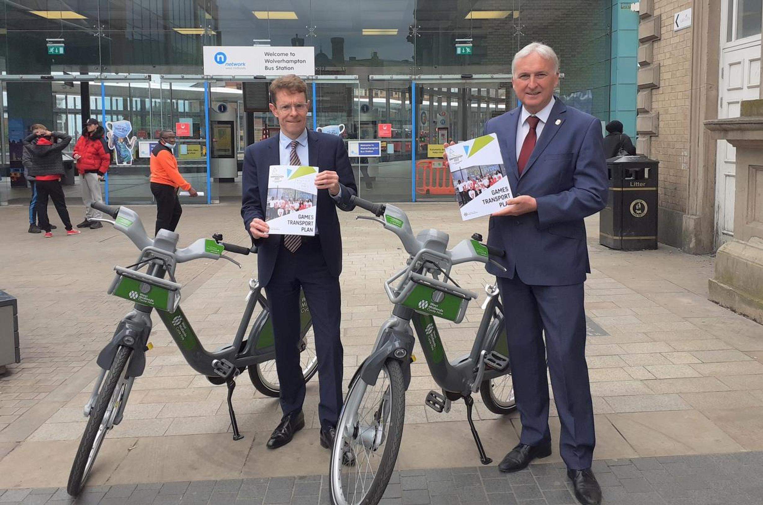 Mayor Andy Street and Cllr Ian Ward