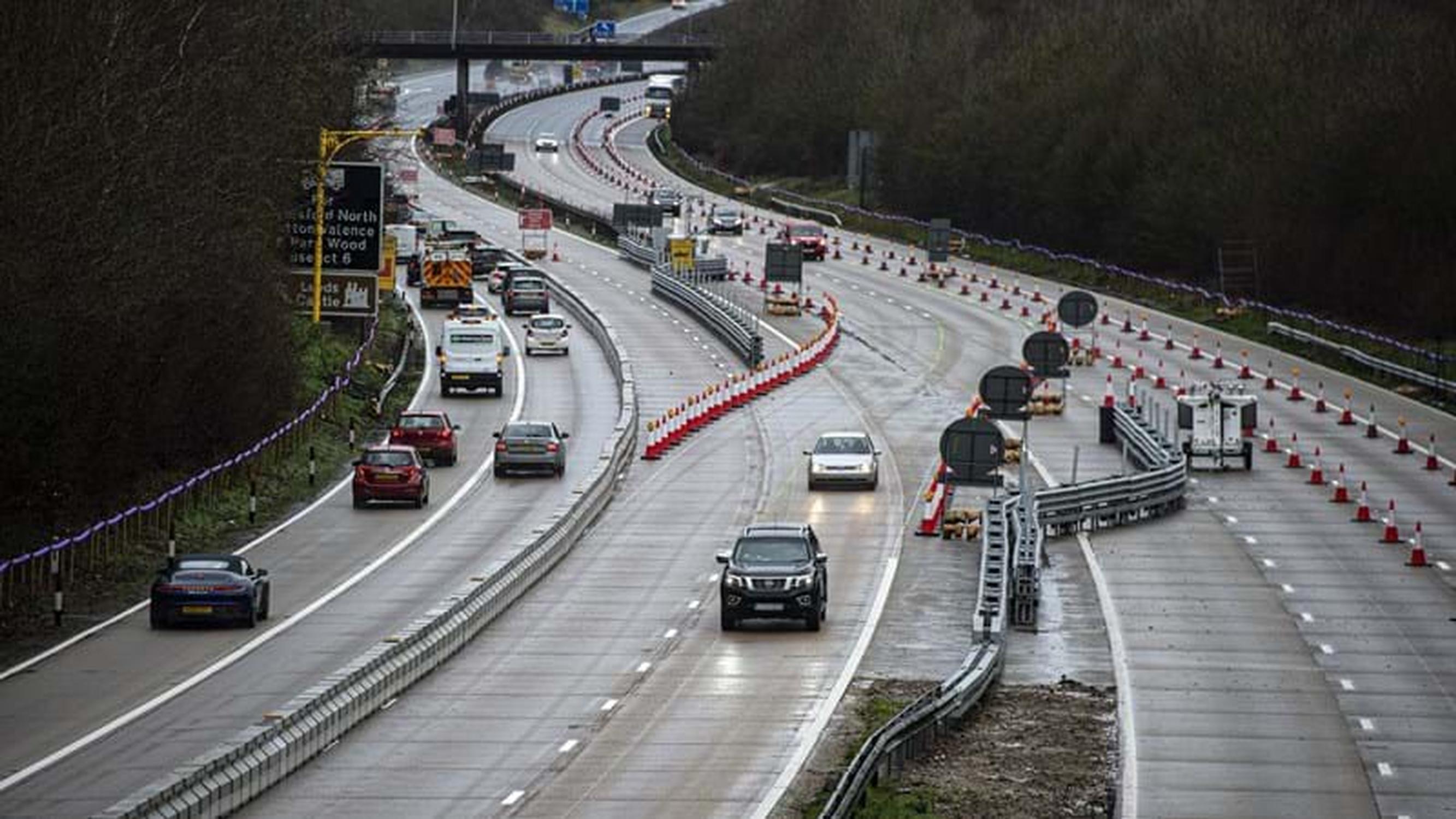 The M20 in Kent