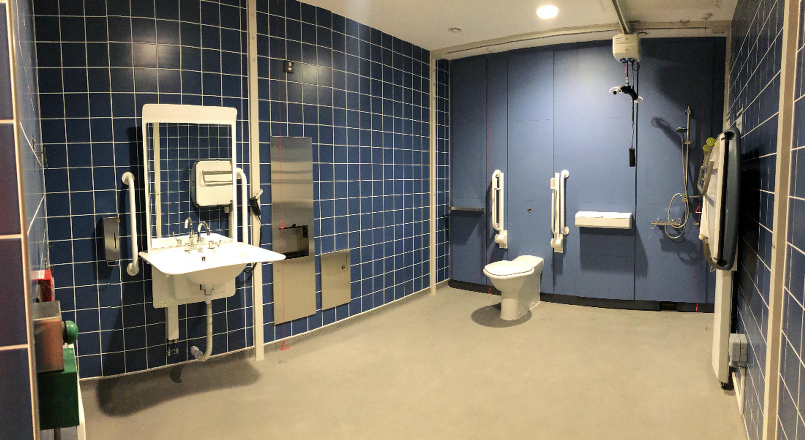 A Changing Places toilet at Euston Station