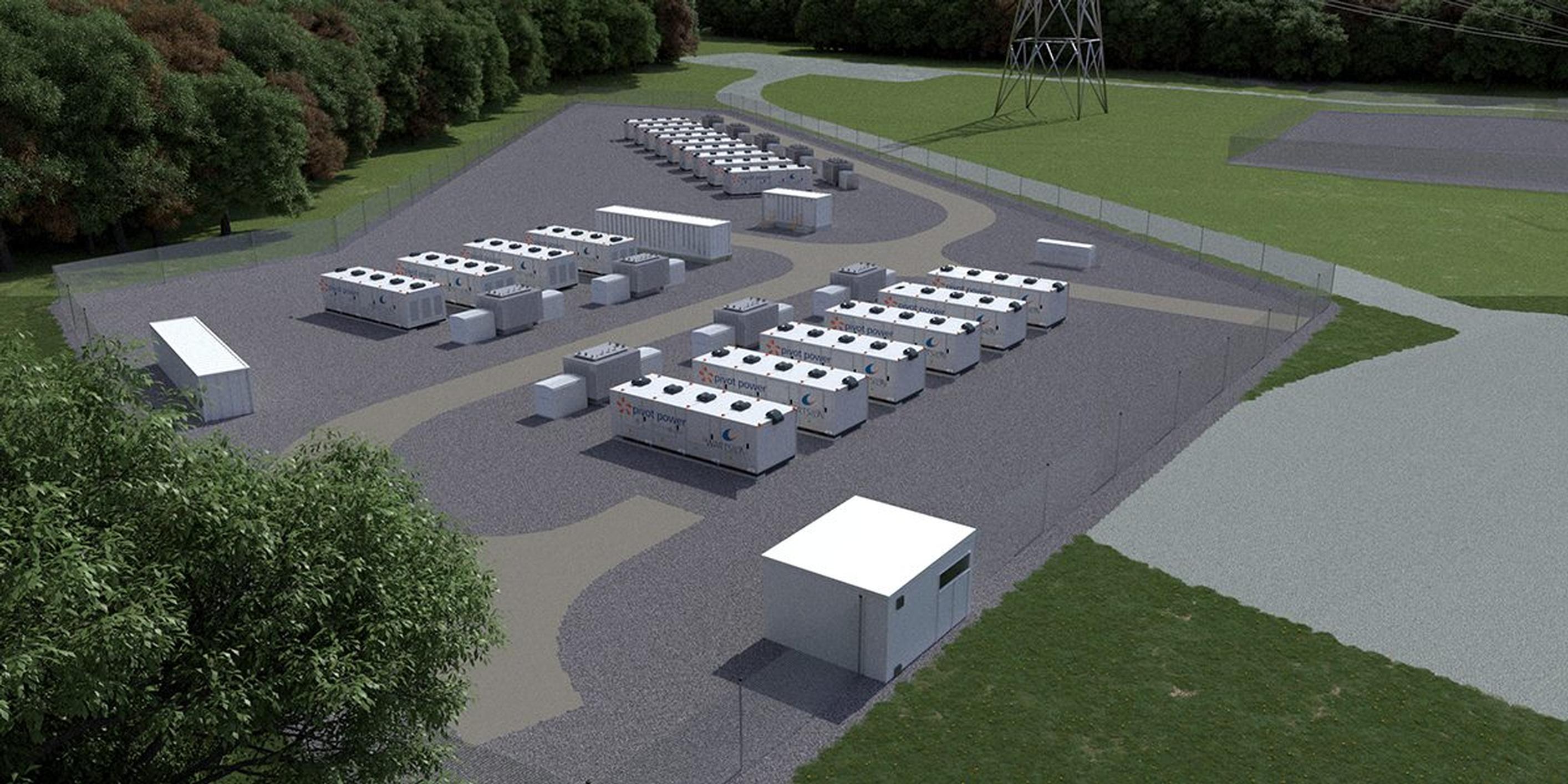 CGI presentation of the Pivot Power Sandwell superhub