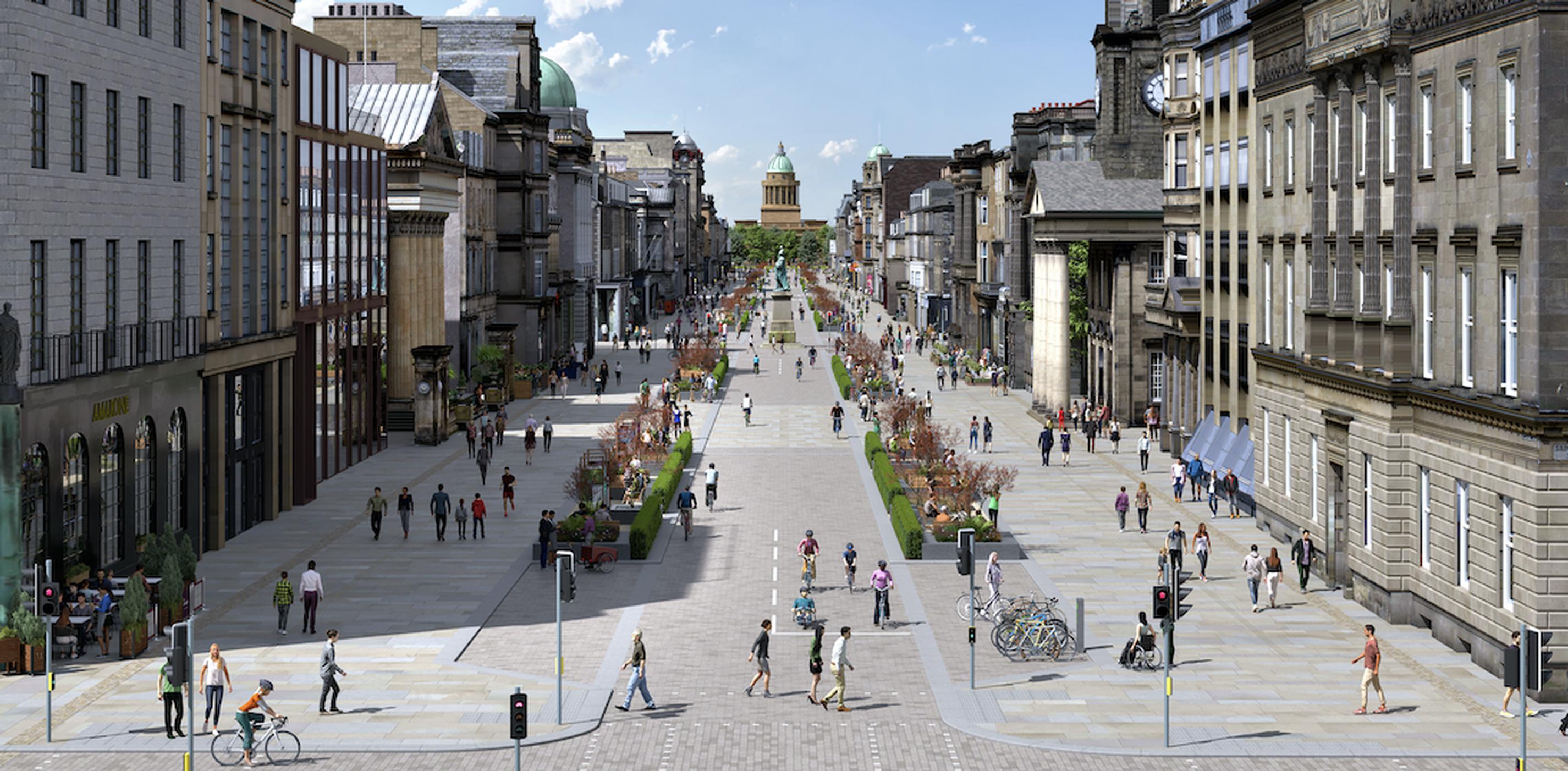 George Street looking west