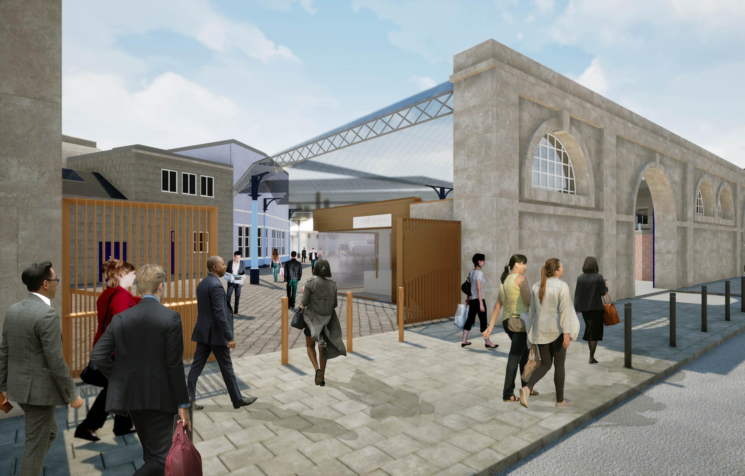 The improvements planned at Newcastle Central