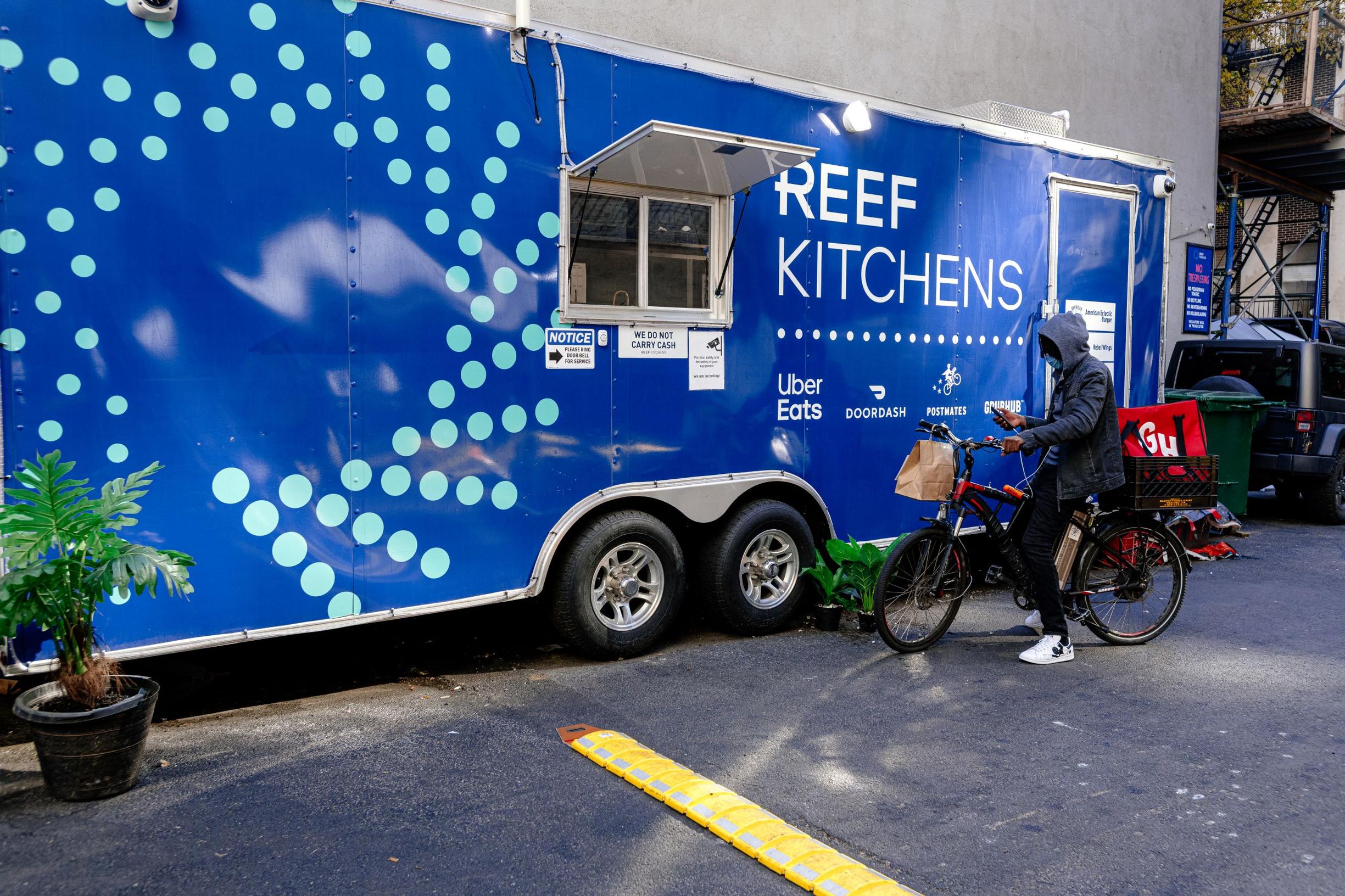A REEF mobile kitchen