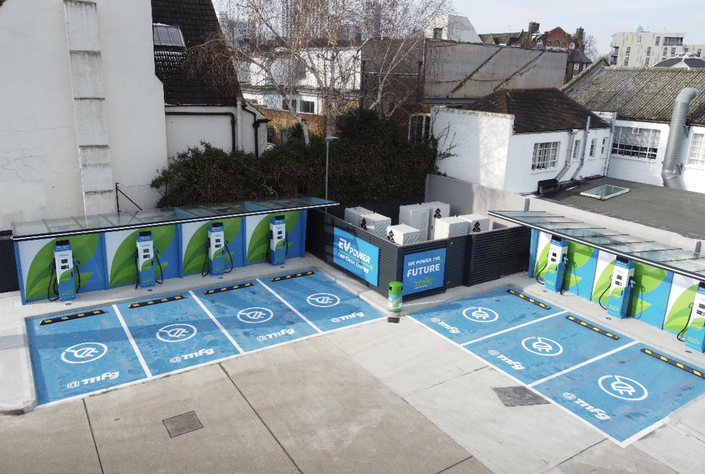 MFG`s current network comprises around 40 rapid and ultra-rapid charging devices at service stations across the UK