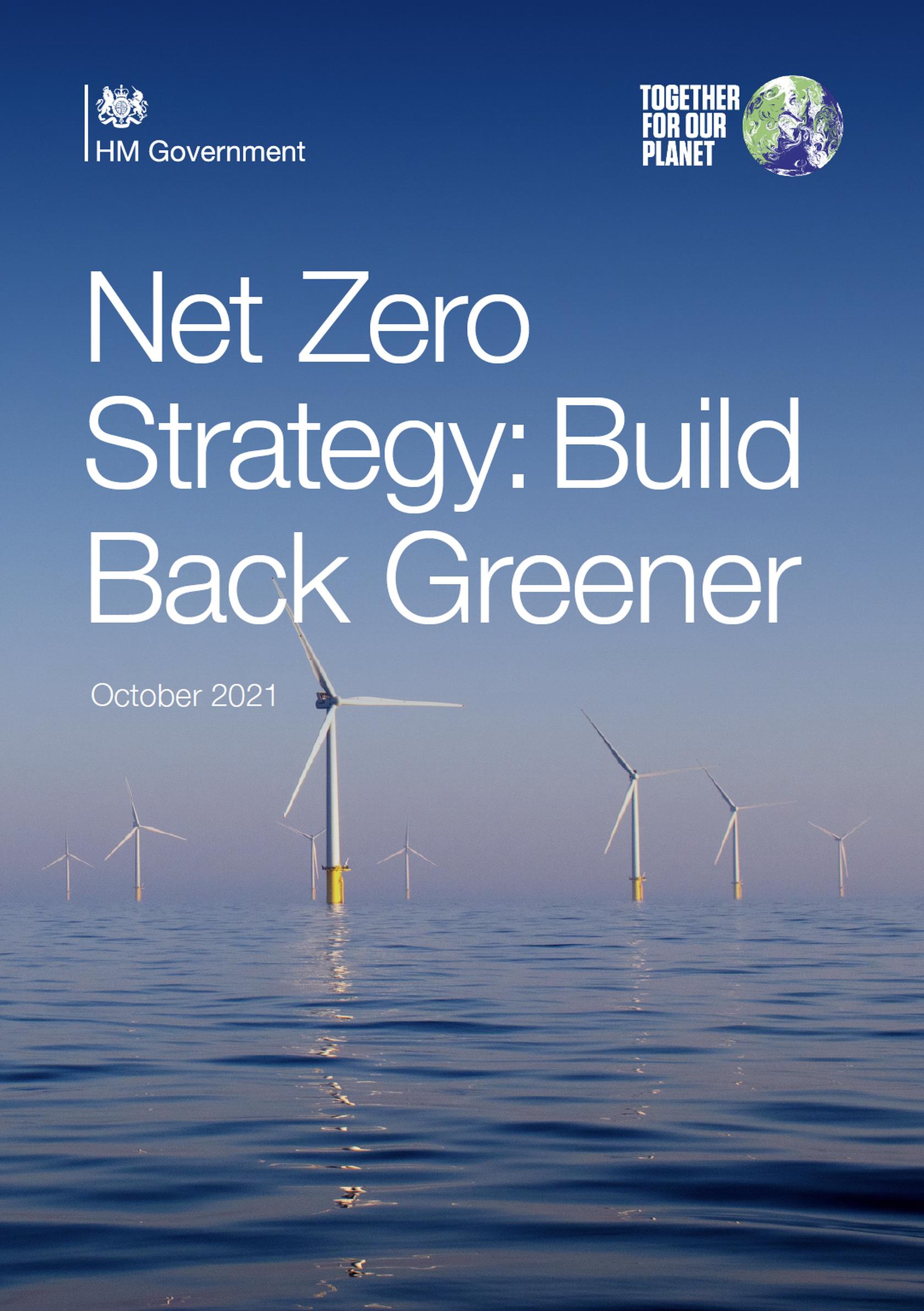 Net Zero Strategy: Build Back Greener
