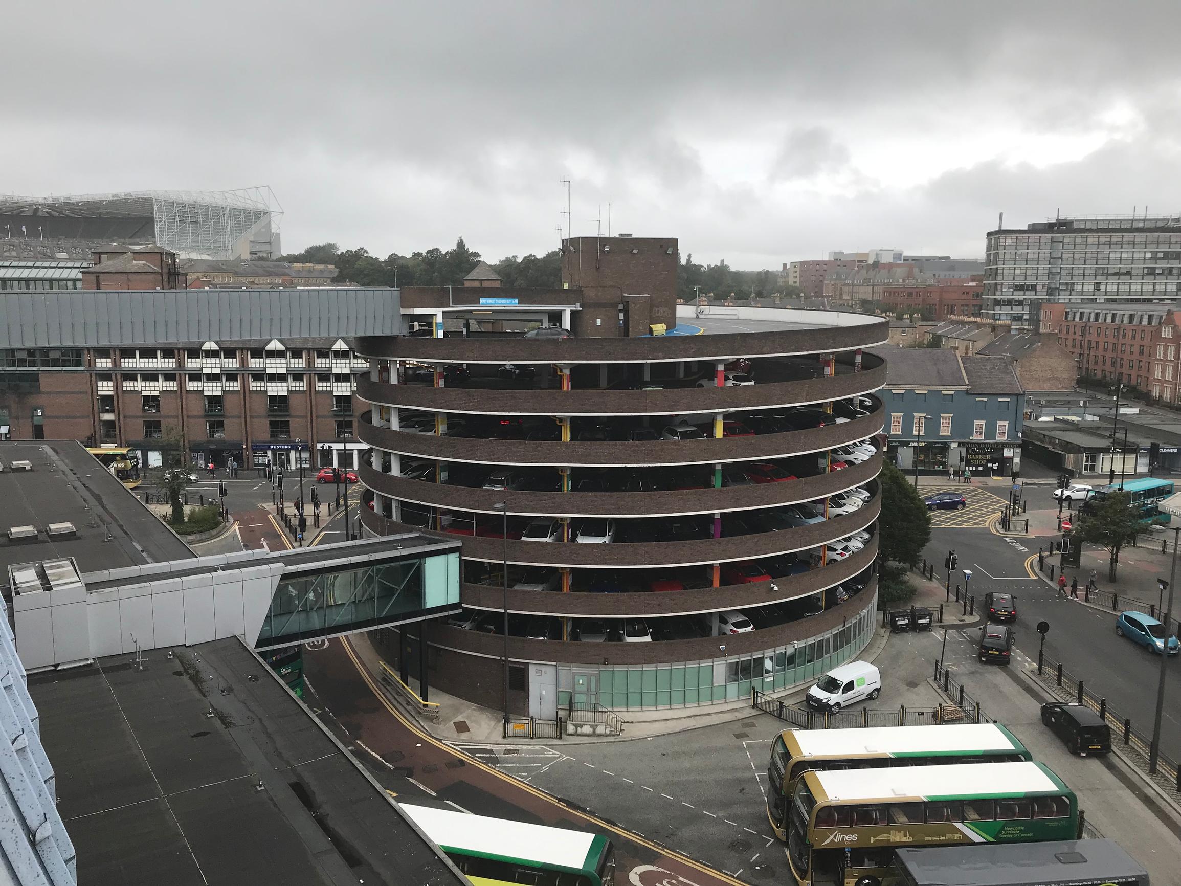 The Eldon Square car park (Newcastle City Council)