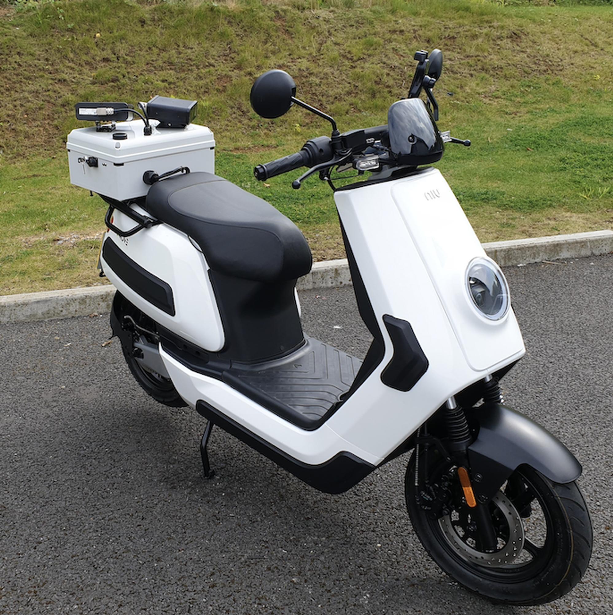 Videalert’s new MEV-B is based on the Niu Cargo bike from Niu Technologies