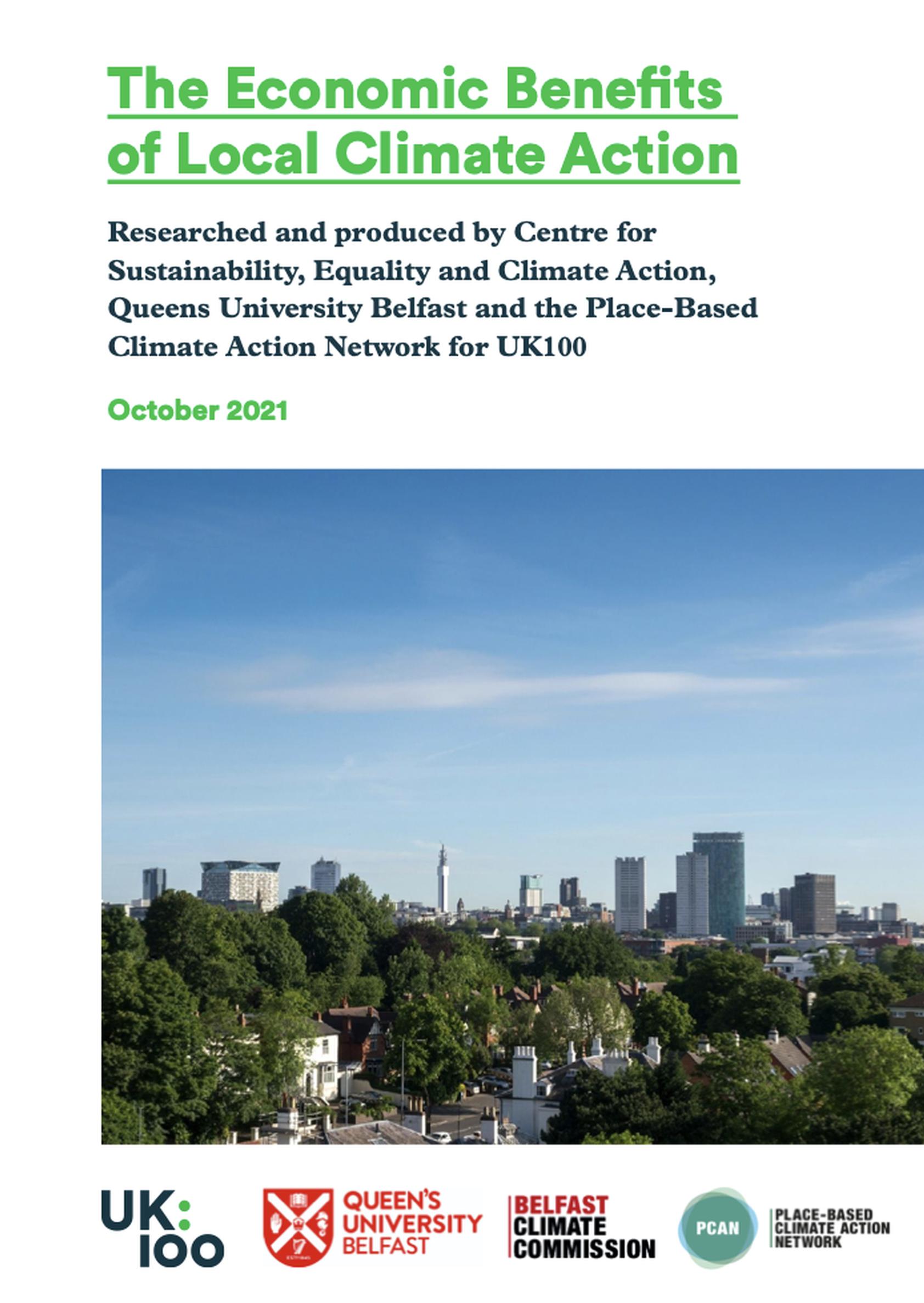 Economic Benefits of Local Climate Action