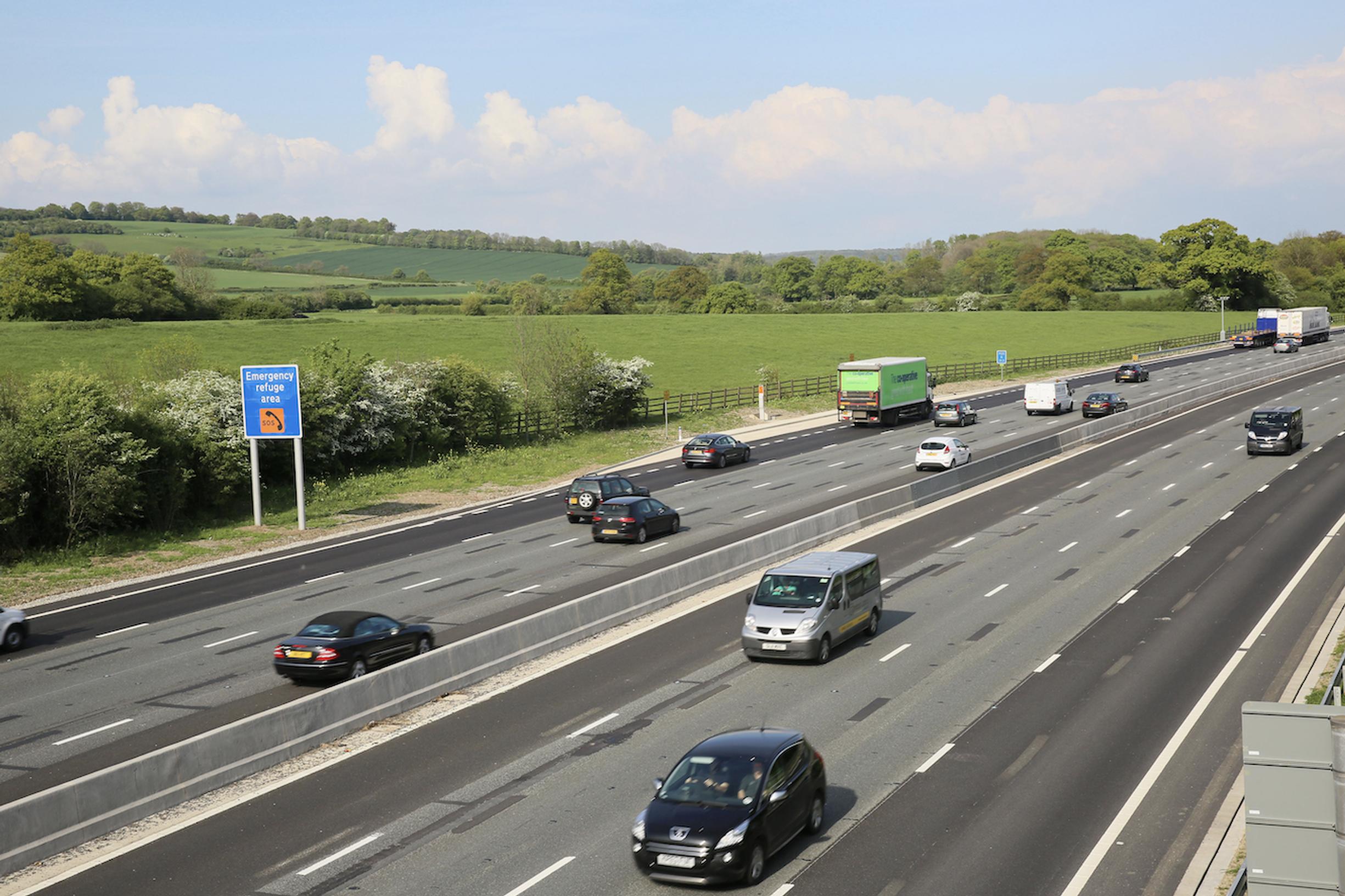 A smart all-running motorway (DfT image)