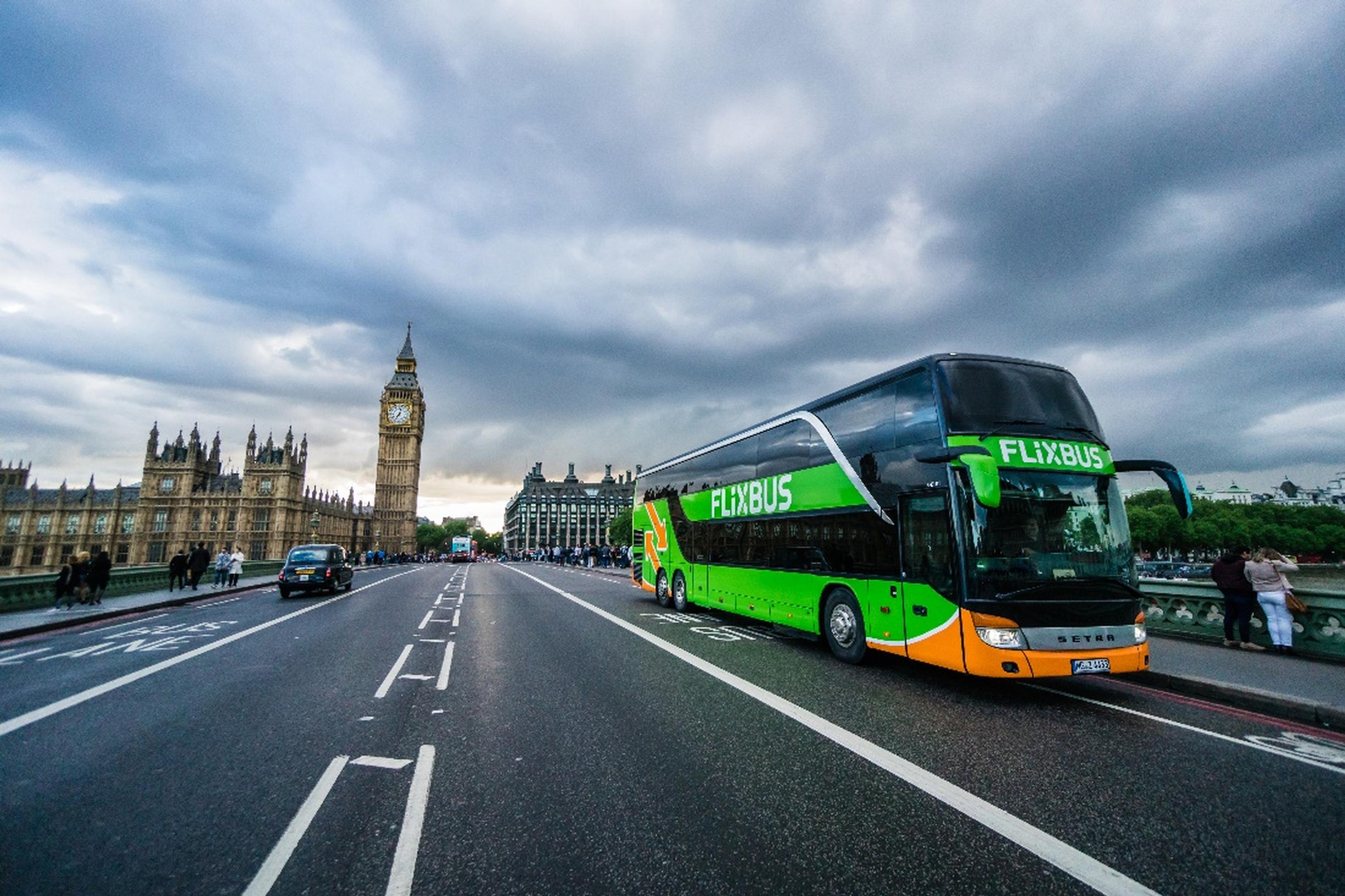 FlixBus operates in 36 countries