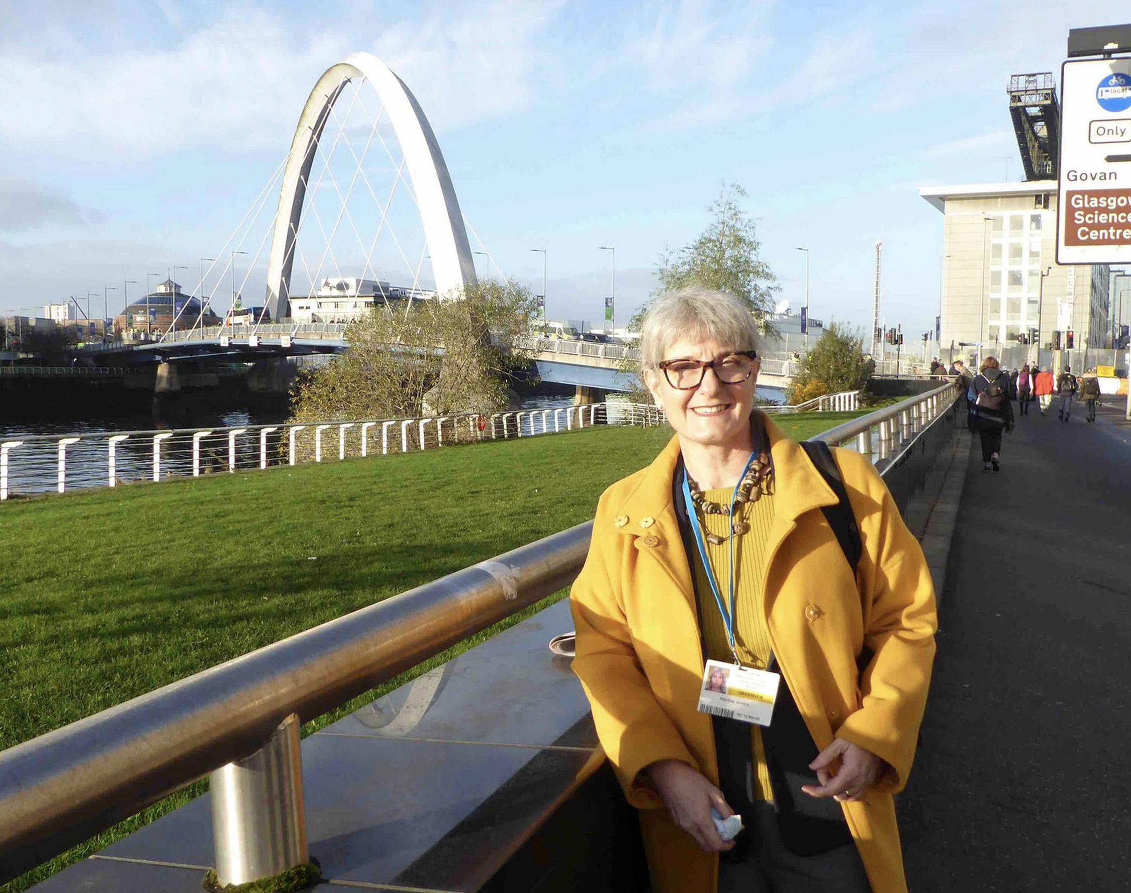 LTT’s COP26 correspondent Martina Juvara in Glasgow