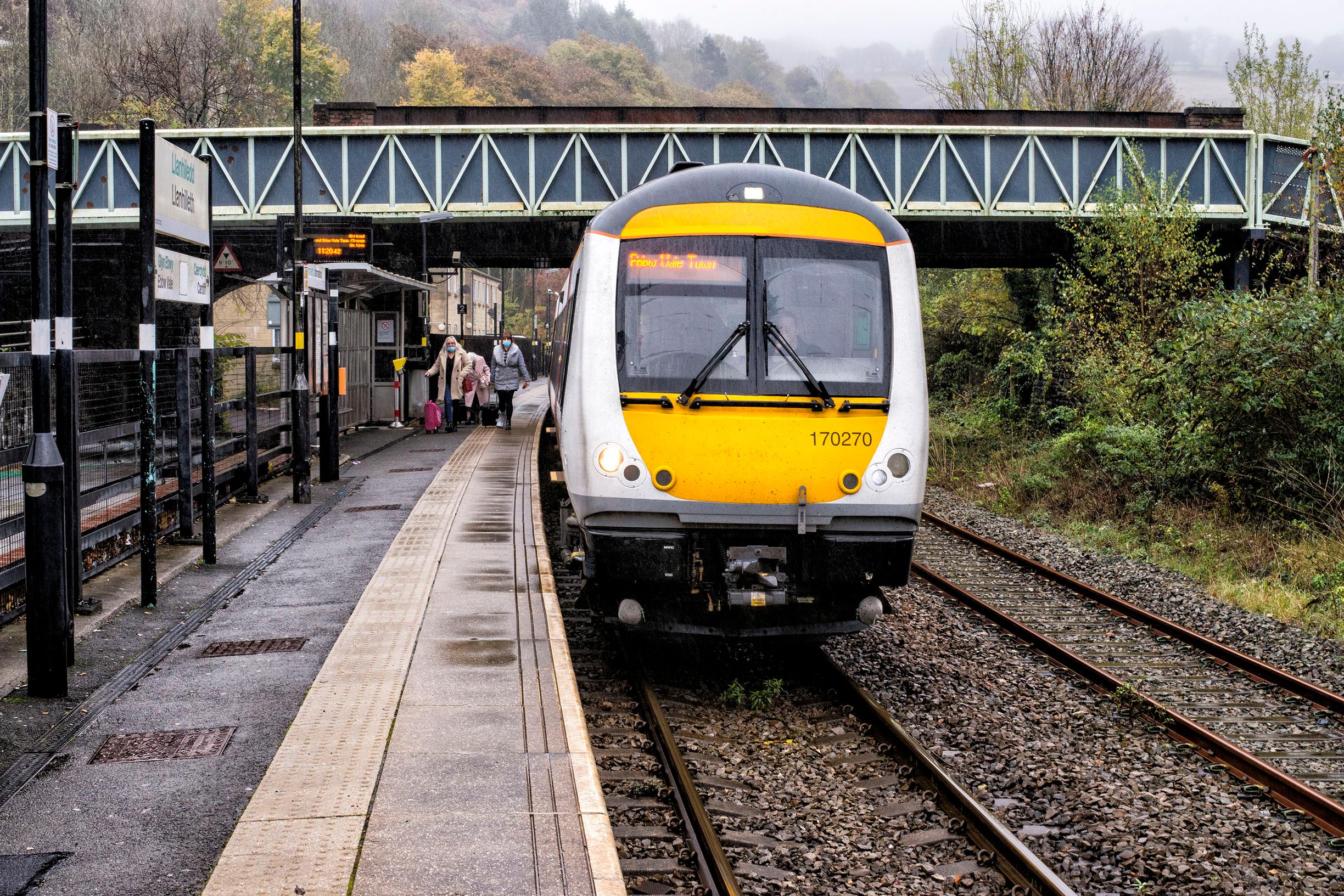 Double tracking the Ebbw Vale line will include another platform at Llanhilleth station