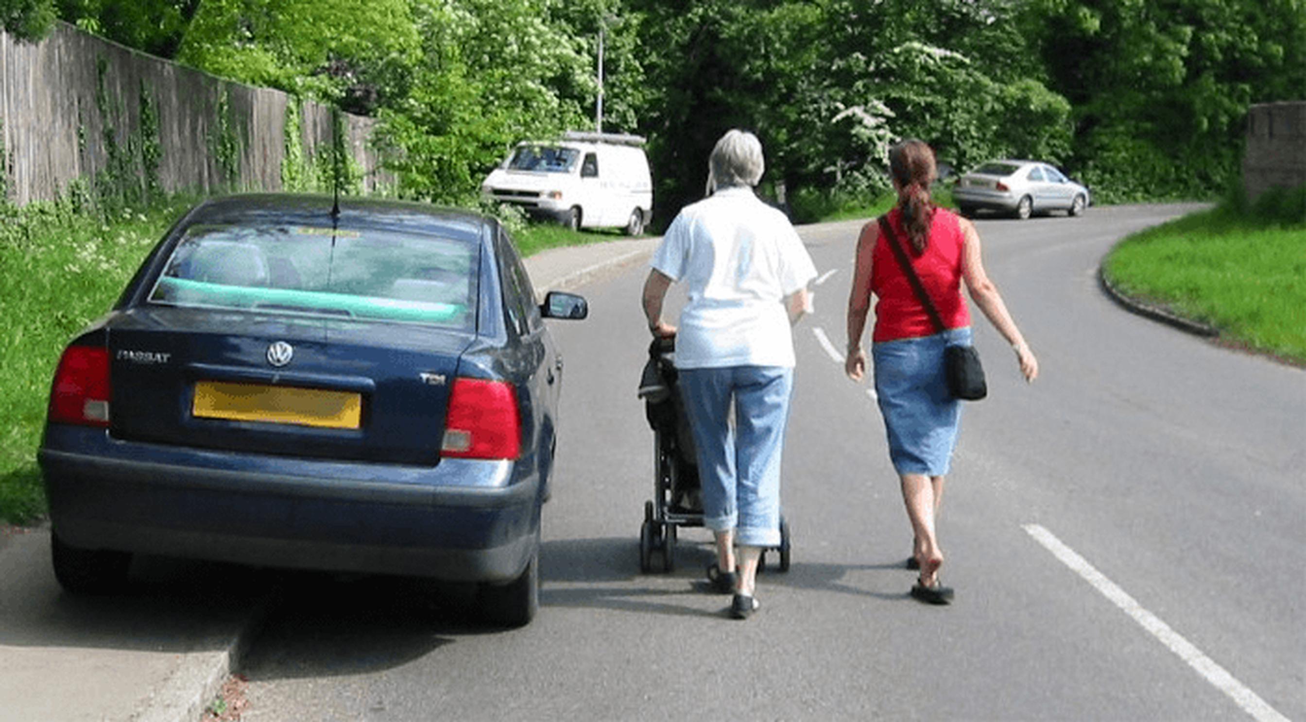 Research commissioned by Living Streets, found that 87% of parents with children aged 4 to 11 have had to step into the road because of vehicles parked on the pavement