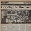 Major 1995 debate warned that growth of transport was unsustainable