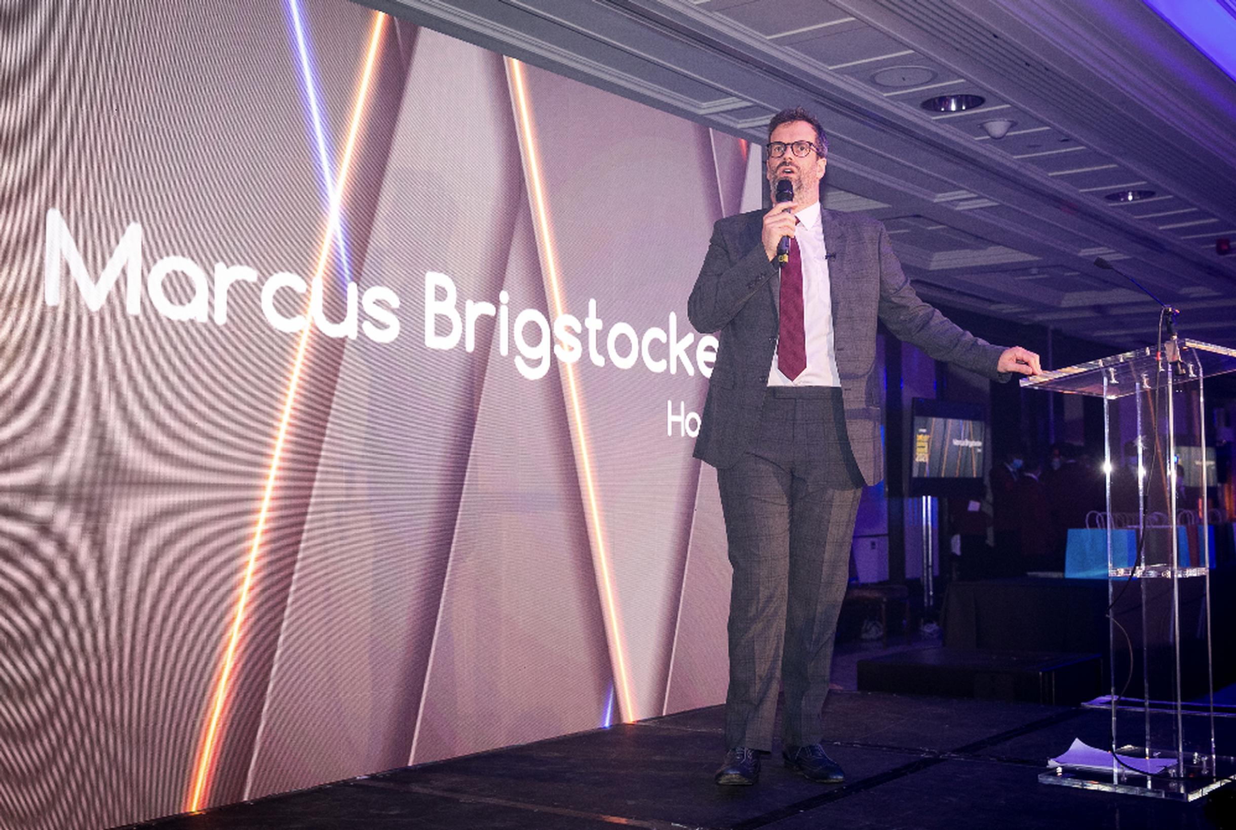 Marcus Brigstocke hosted the British Parking Awards 2021