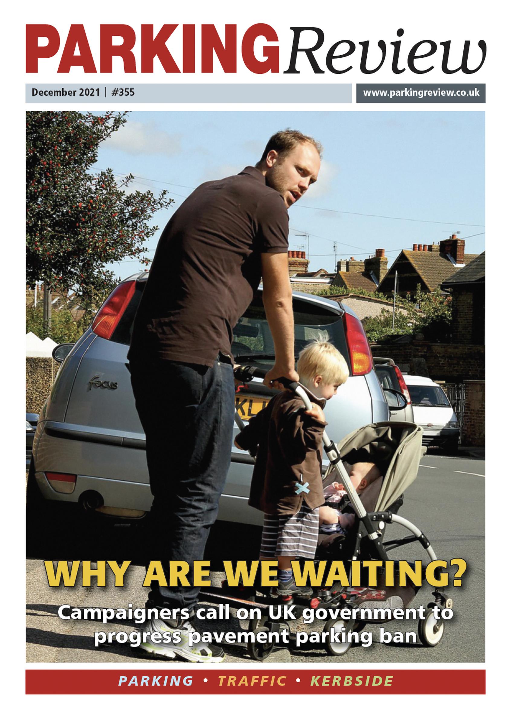 Parking Review`s December cover (Image: Living Streets)