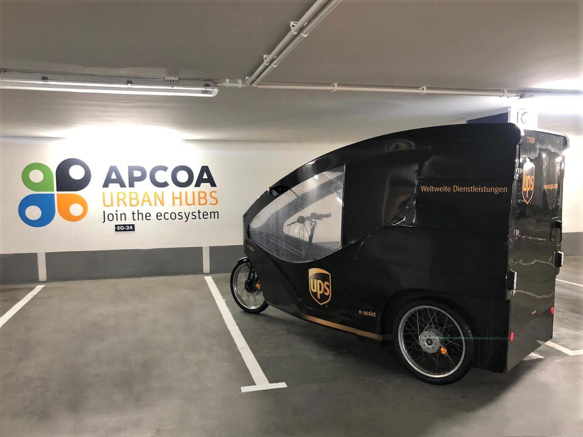 APCOA and UPS form logistics partnership