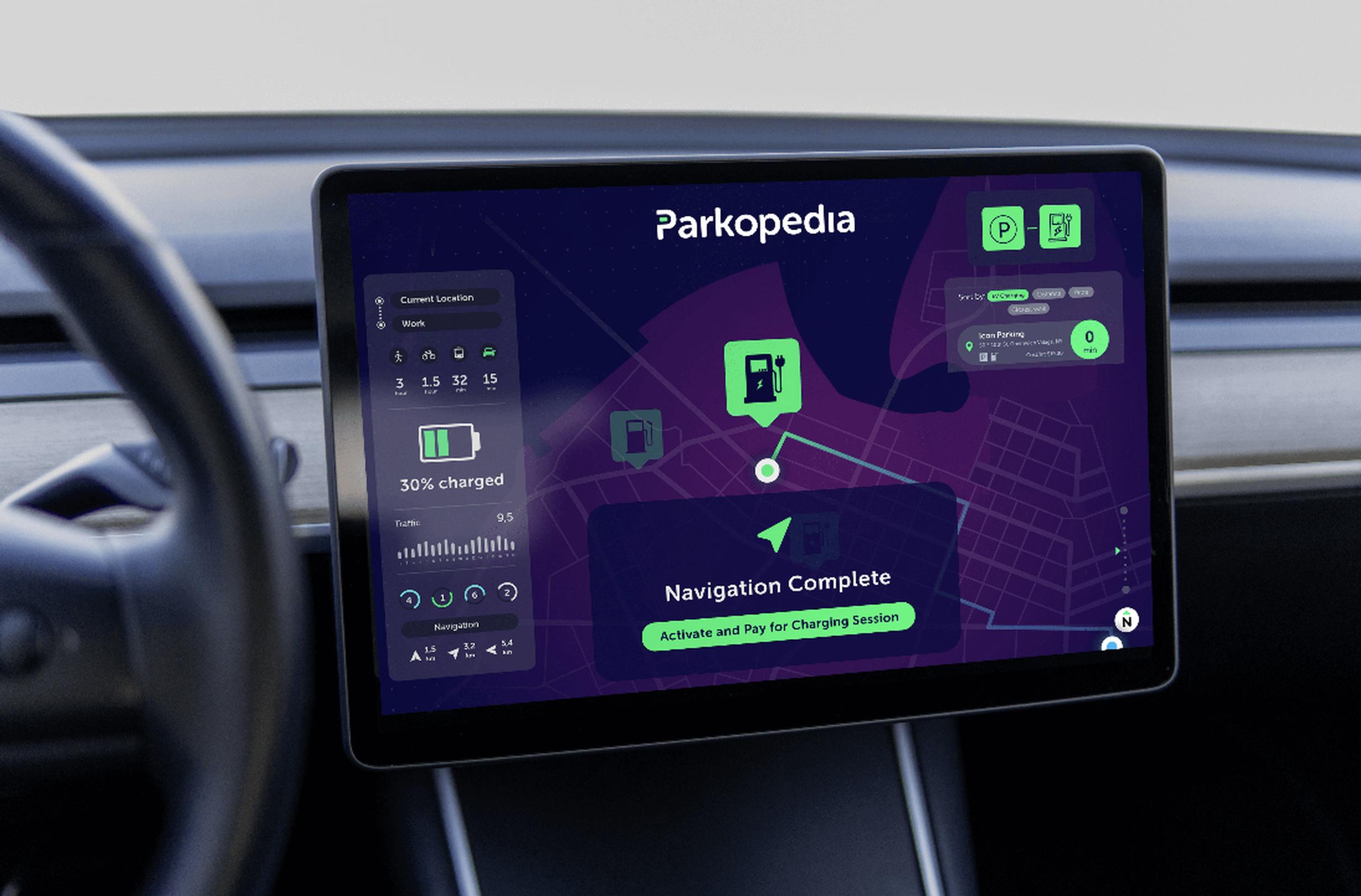 Parkopedia Park & Charge